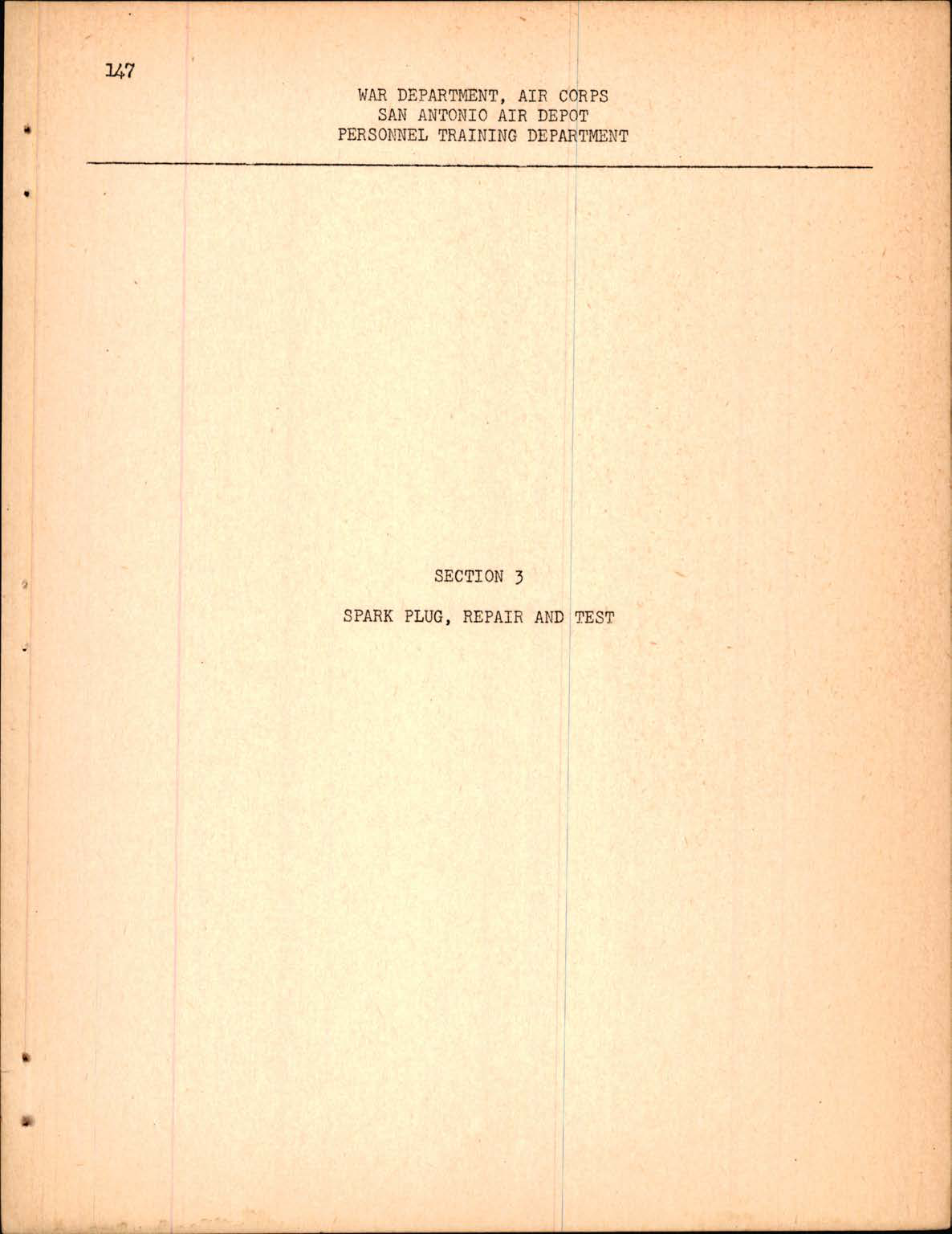 Sample page 5 from AirCorps Library document: Aircraft Electrical Mechanics for Spark Plug Repair and Test