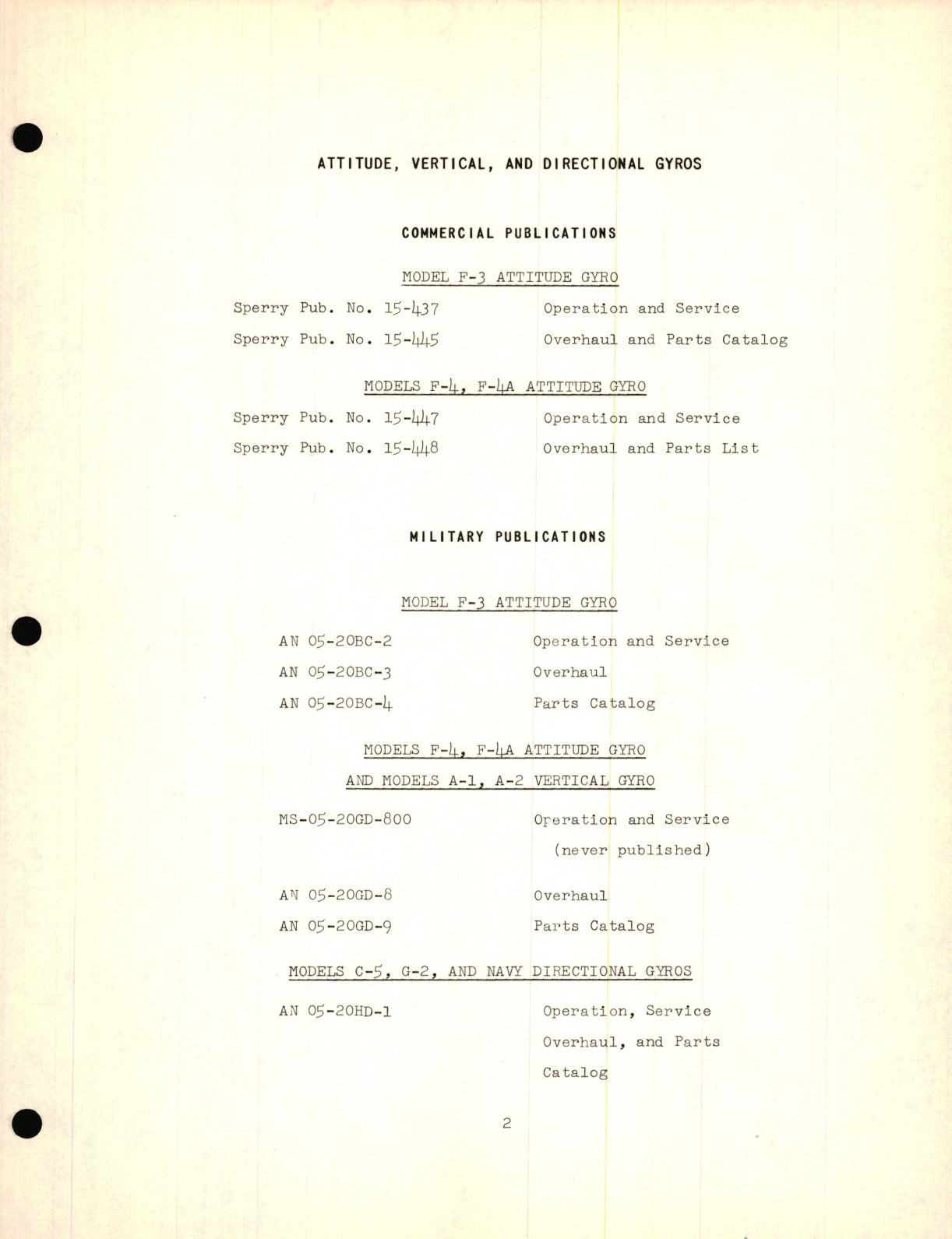 Sample page 5 from AirCorps Library document: Data Reference Handbook for Aeronautical Products 