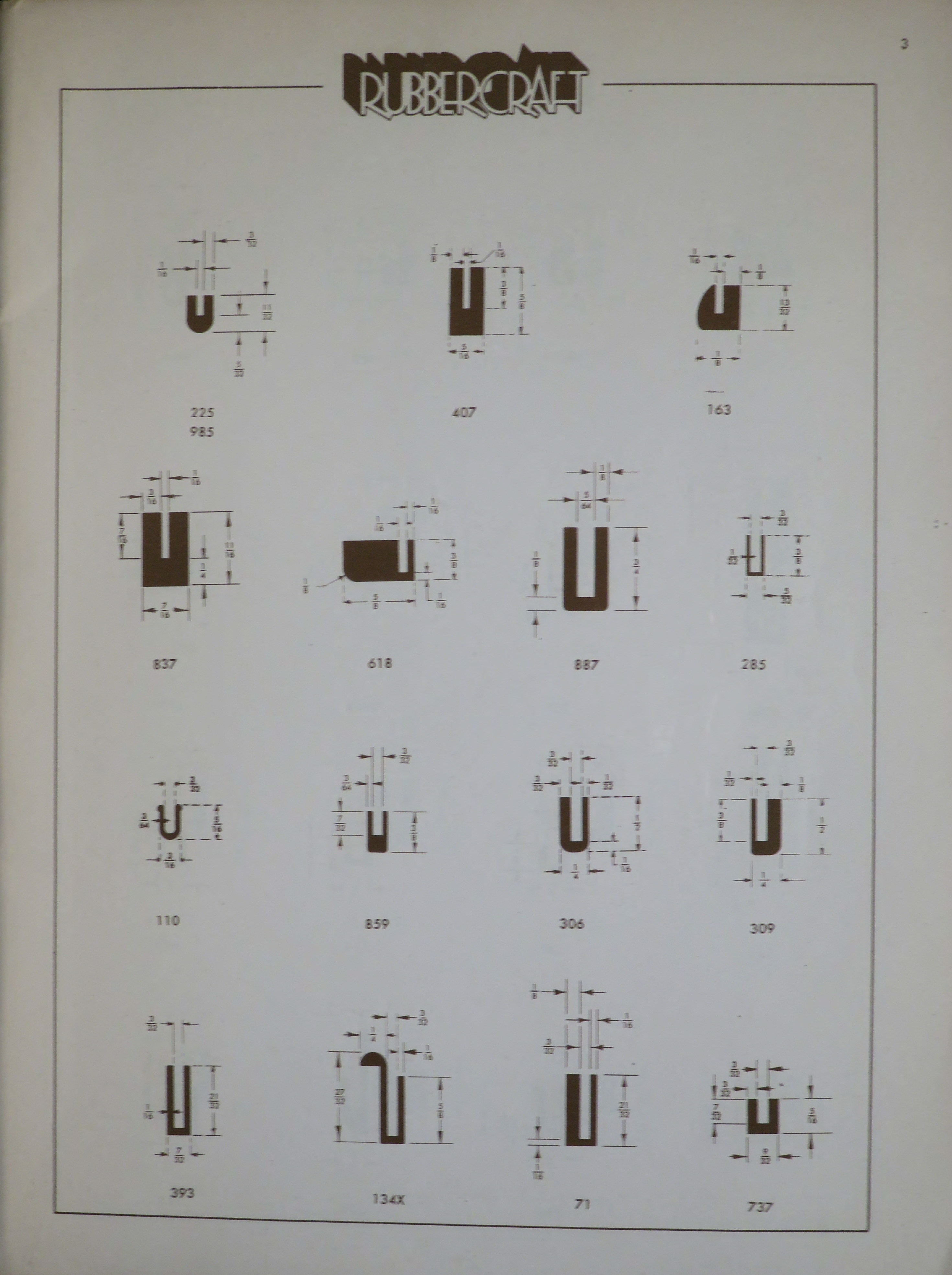 Sample page 5 from AirCorps Library document: The West's Leading Craftsmen in Rubber in Extrusions 