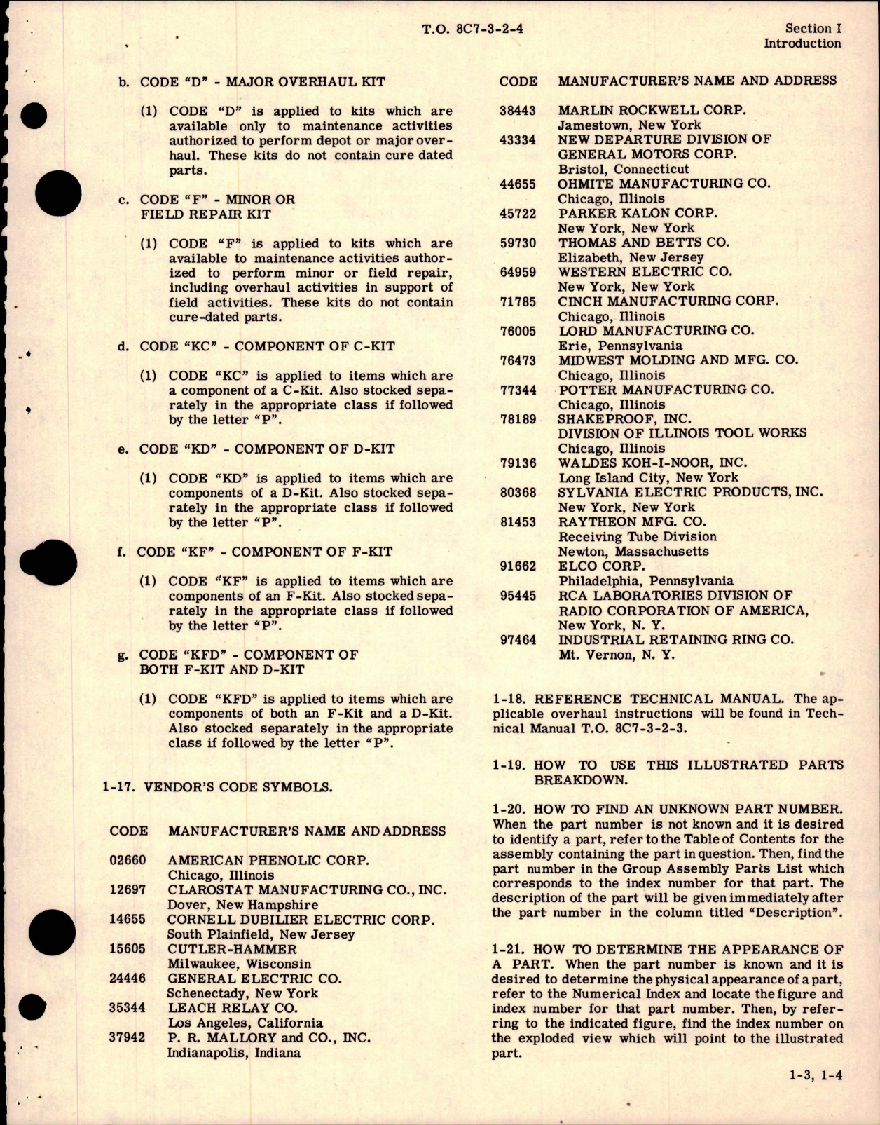 Sample page 7 from AirCorps Library document: Illustrated Parts Breakdown for Inverter Models F20-4, F21-4, F20-4M and F21-4M 