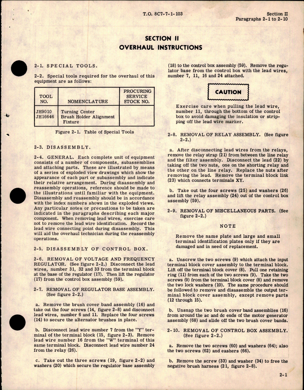 Sample page 7 from AirCorps Library document: Overhaul for Inverter - Models F45-3R, F136, F145, and F145-2 