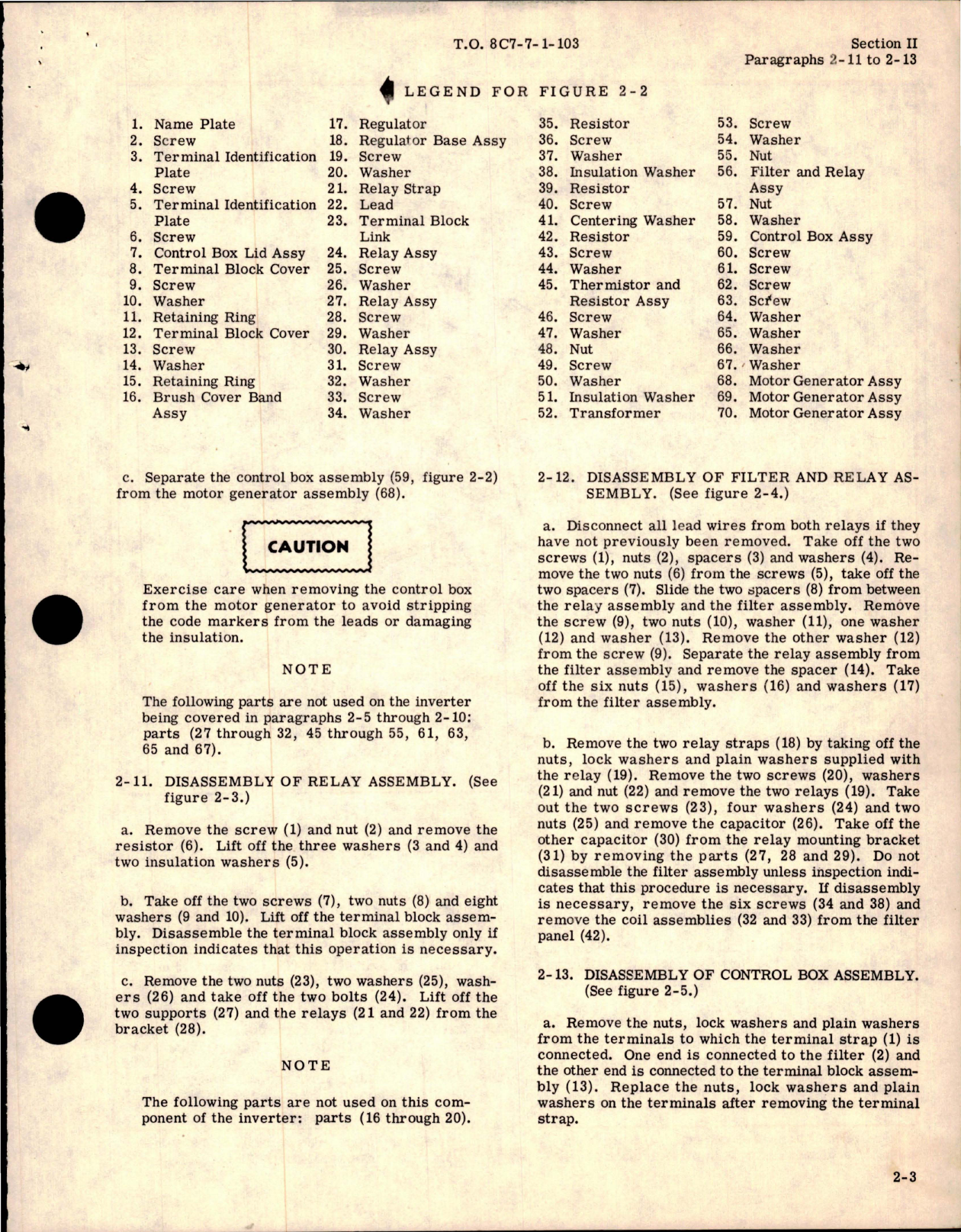 Sample page 9 from AirCorps Library document: Overhaul for Inverter - Models F45-3R, F136, F145, and F145-2 