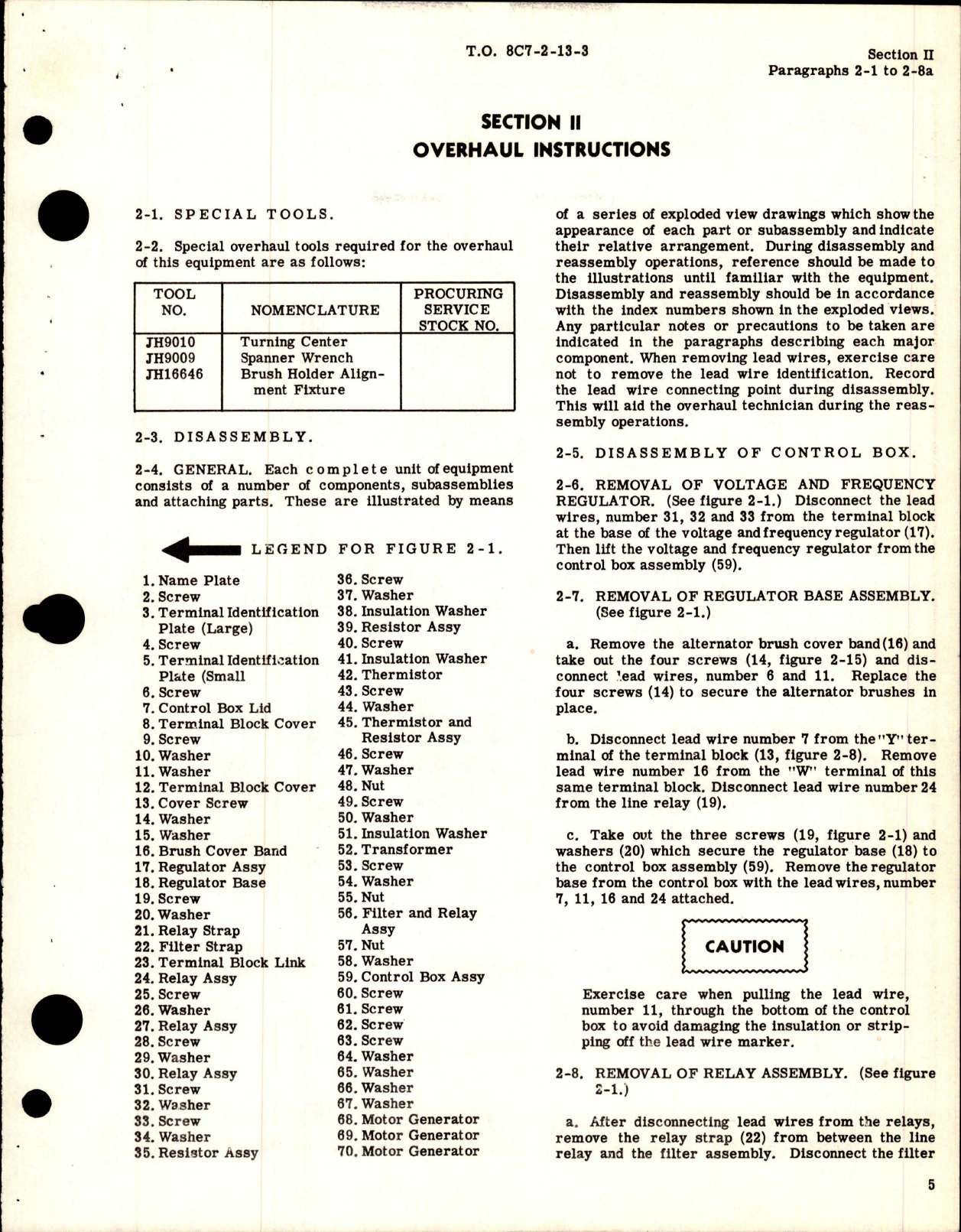 Sample page 9 from AirCorps Library document: Overhaul for Inverter - Models F45-3R, F136, F145, and F145-2 