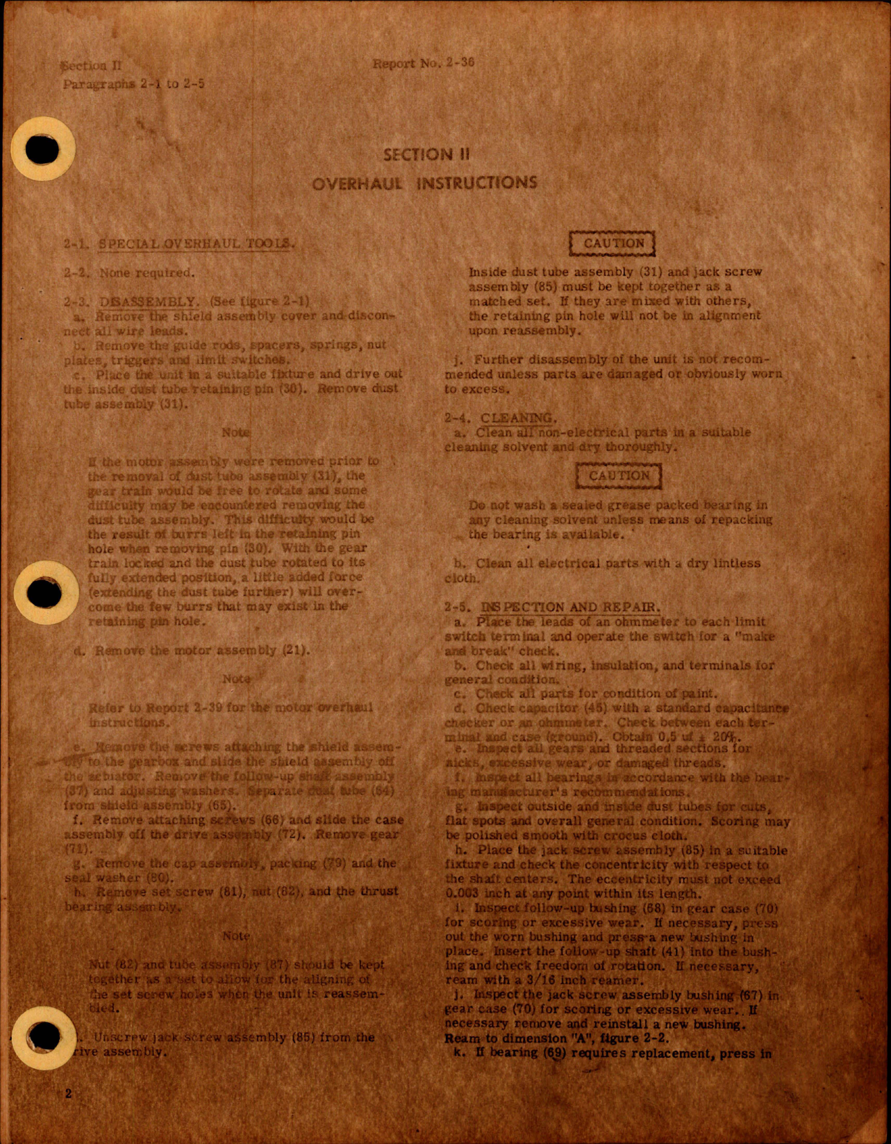 Sample page 7 from AirCorps Library document: Overhaul Manual for Linear Actuator Assembly - Part 27014-3 