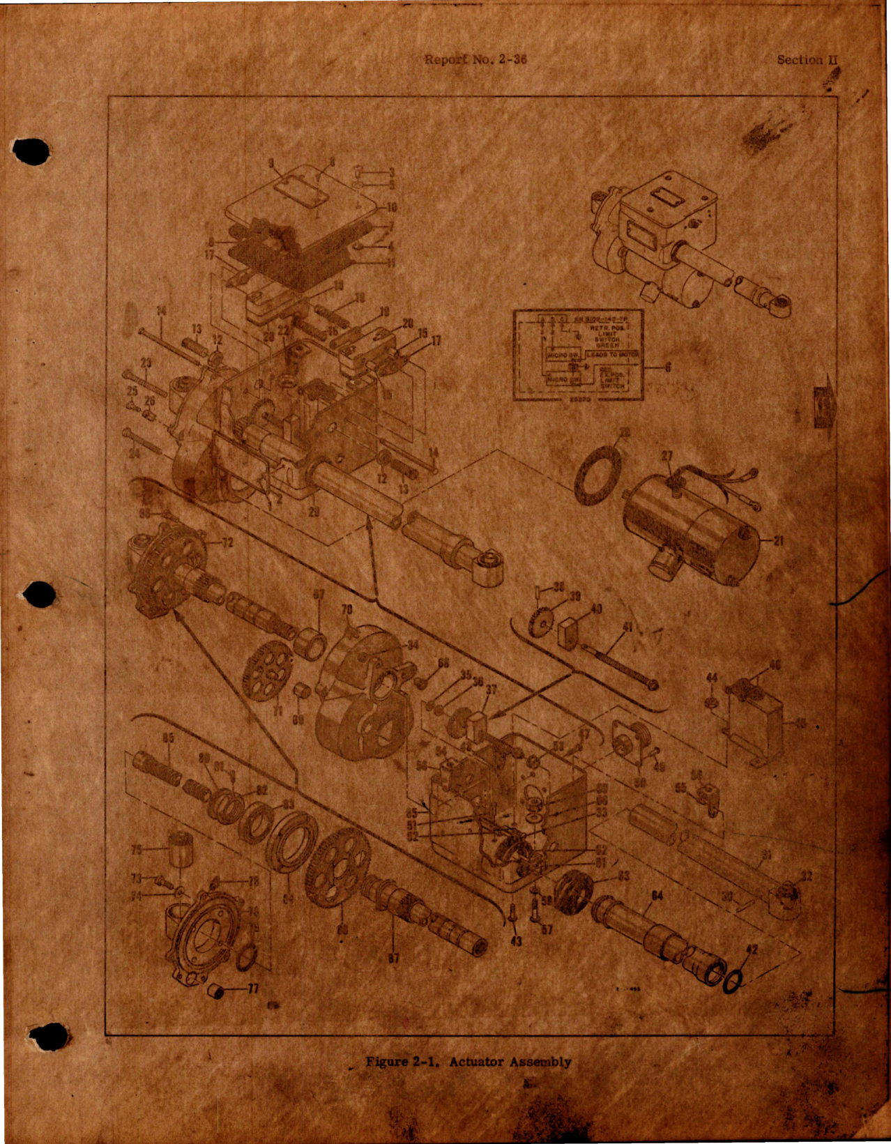 Sample page 9 from AirCorps Library document: Overhaul Manual for Linear Actuator Assembly - Part 27014-3 