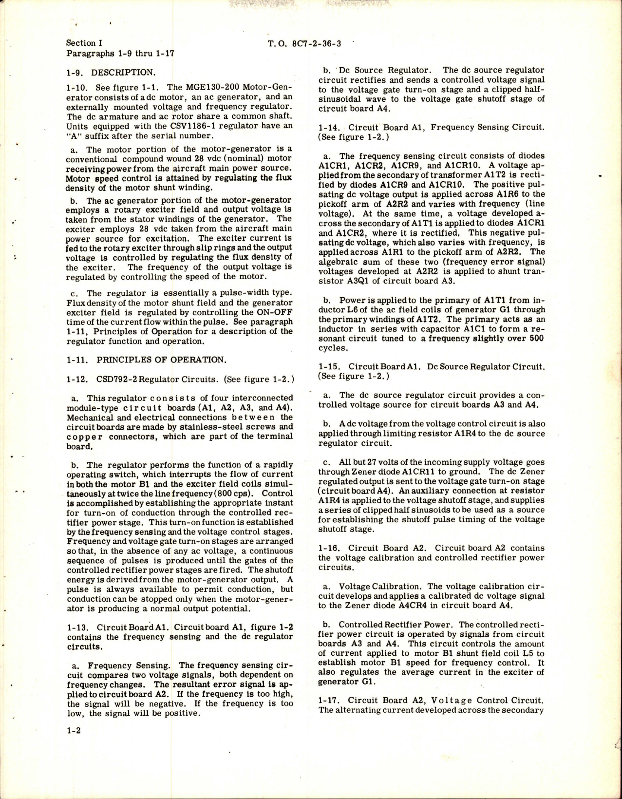 Sample page 5 from AirCorps Library document: Overhaul Manual for Motor Generator Assembly - Part MGE130-200 