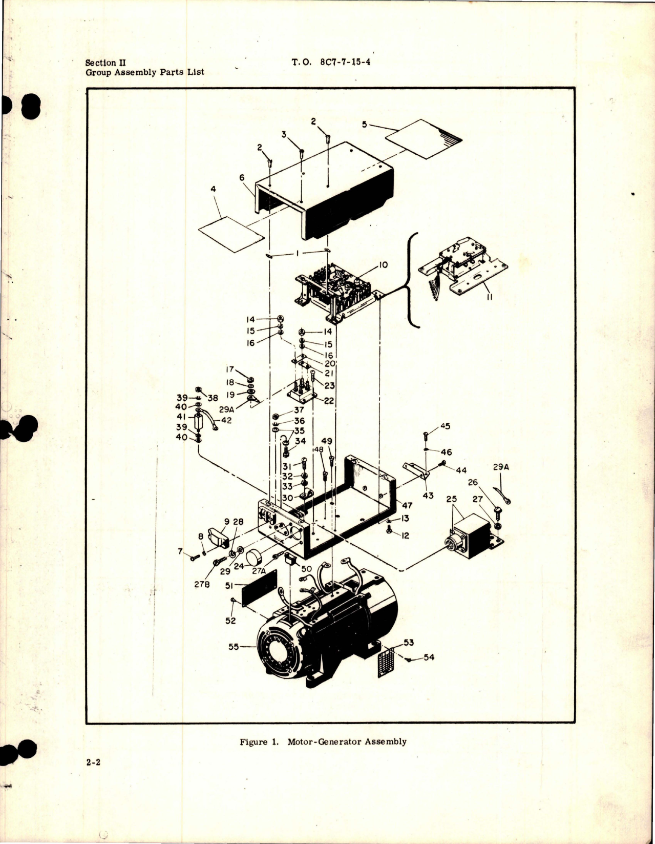 Sample page 9 from AirCorps Library document: Illustrated Parts Breakdown for Motor Generator Assdembly - Part MGE23-400 - FSN 6125-020-3217