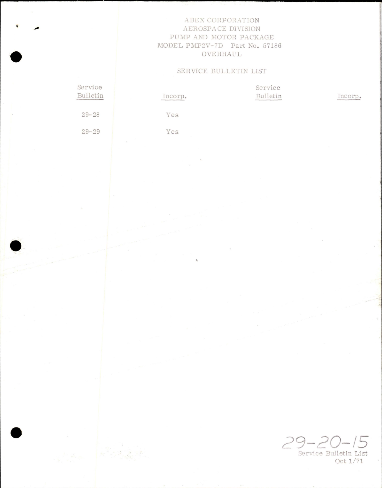 Sample page 9 from AirCorps Library document: Overhaul Manual for Pump and Motor Package - Part 57186 - Model PMP2V-7D 