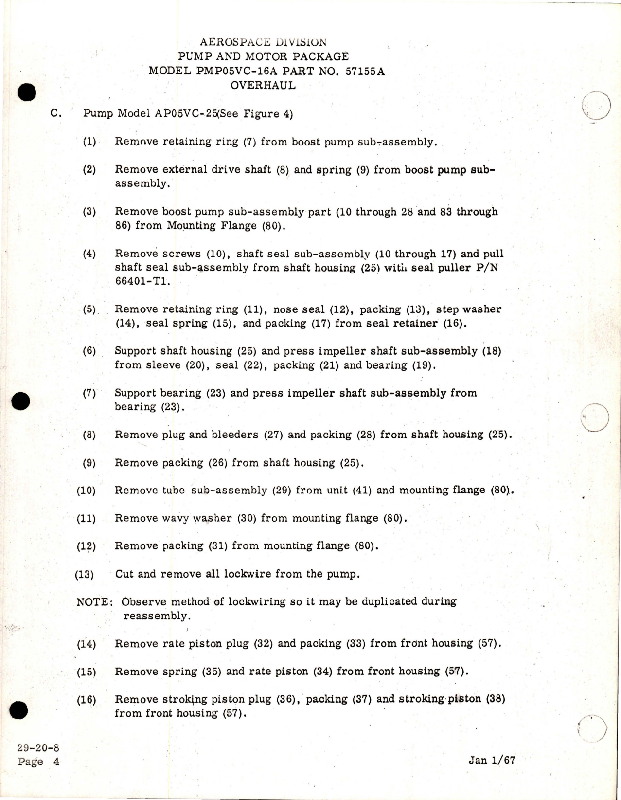 Sample page 9 from AirCorps Library document: Overhaul Manual for Hydraulic Pump and Motor Package - Part 57155A - Model PMP05VC-16A 