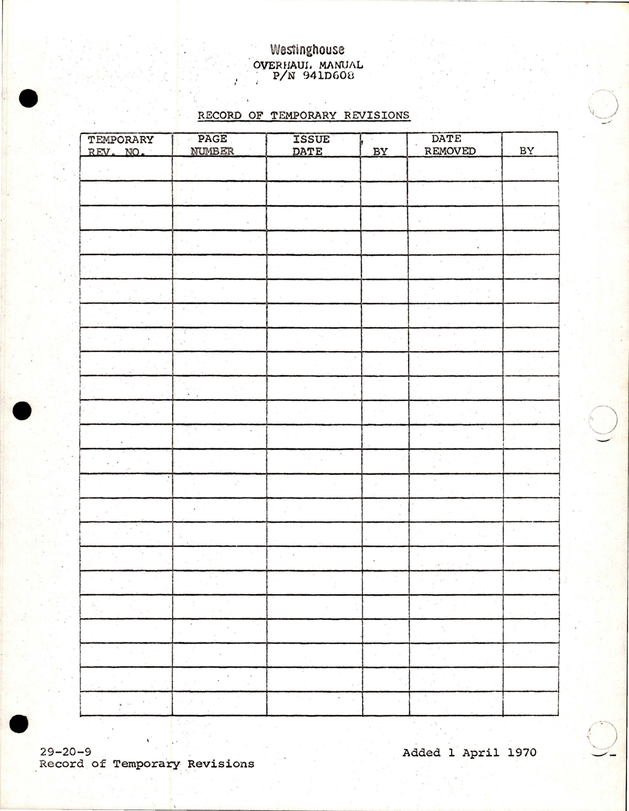 Sample page 7 from AirCorps Library document: Overhaul Manual for AC Motor - Part 941D608-2 and 941D608-4 