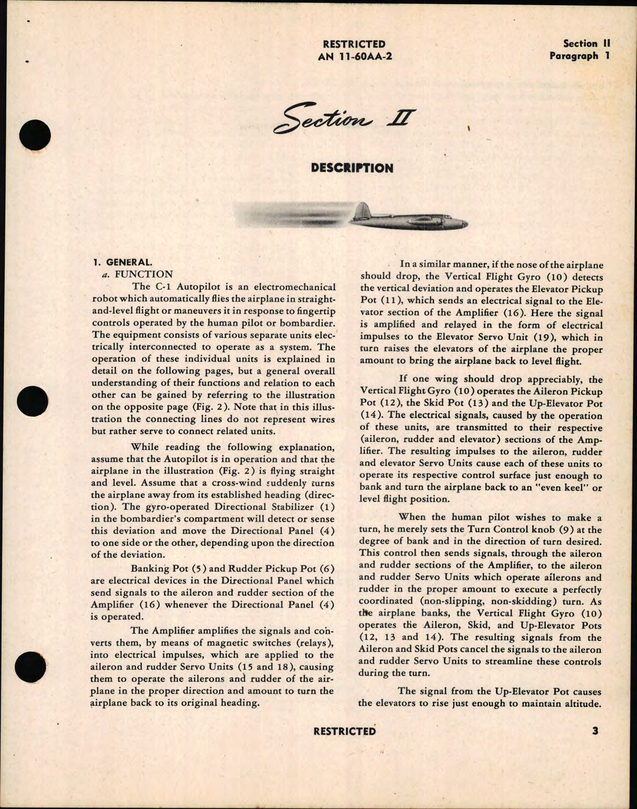 Sample page 9 from AirCorps Library document: Handbook of Overhaul Instructions for Automatic Pilot Type C-1