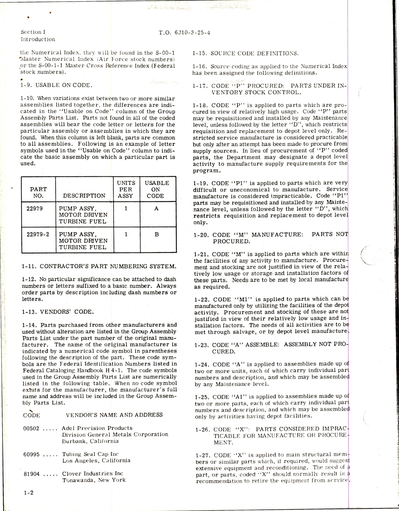 Sample page 7 from AirCorps Library document: Illustrated Parts Breakdown for Motor Driven Turbine Fuel Pump