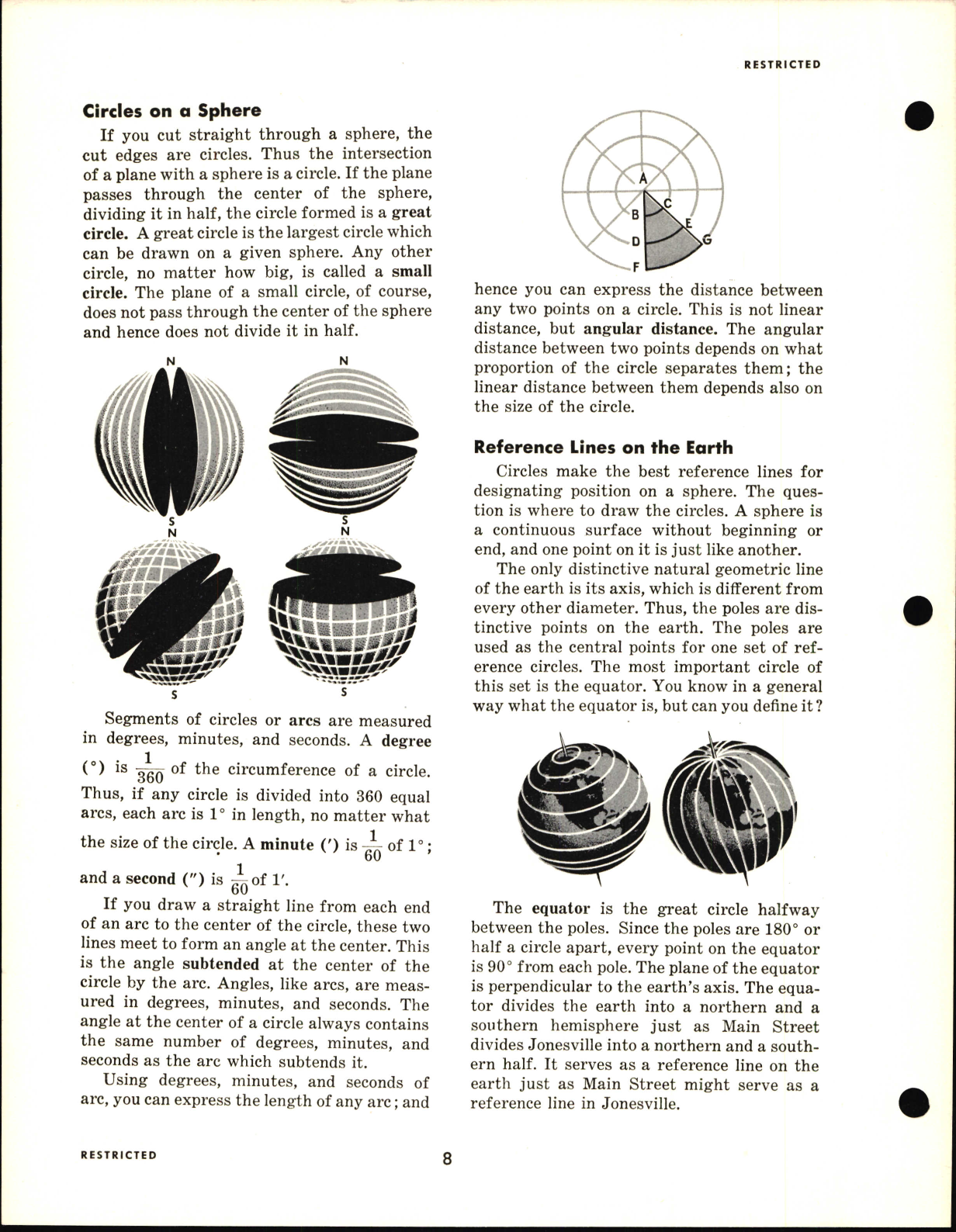 Sample page 8 from AirCorps Library document: Air Navigation