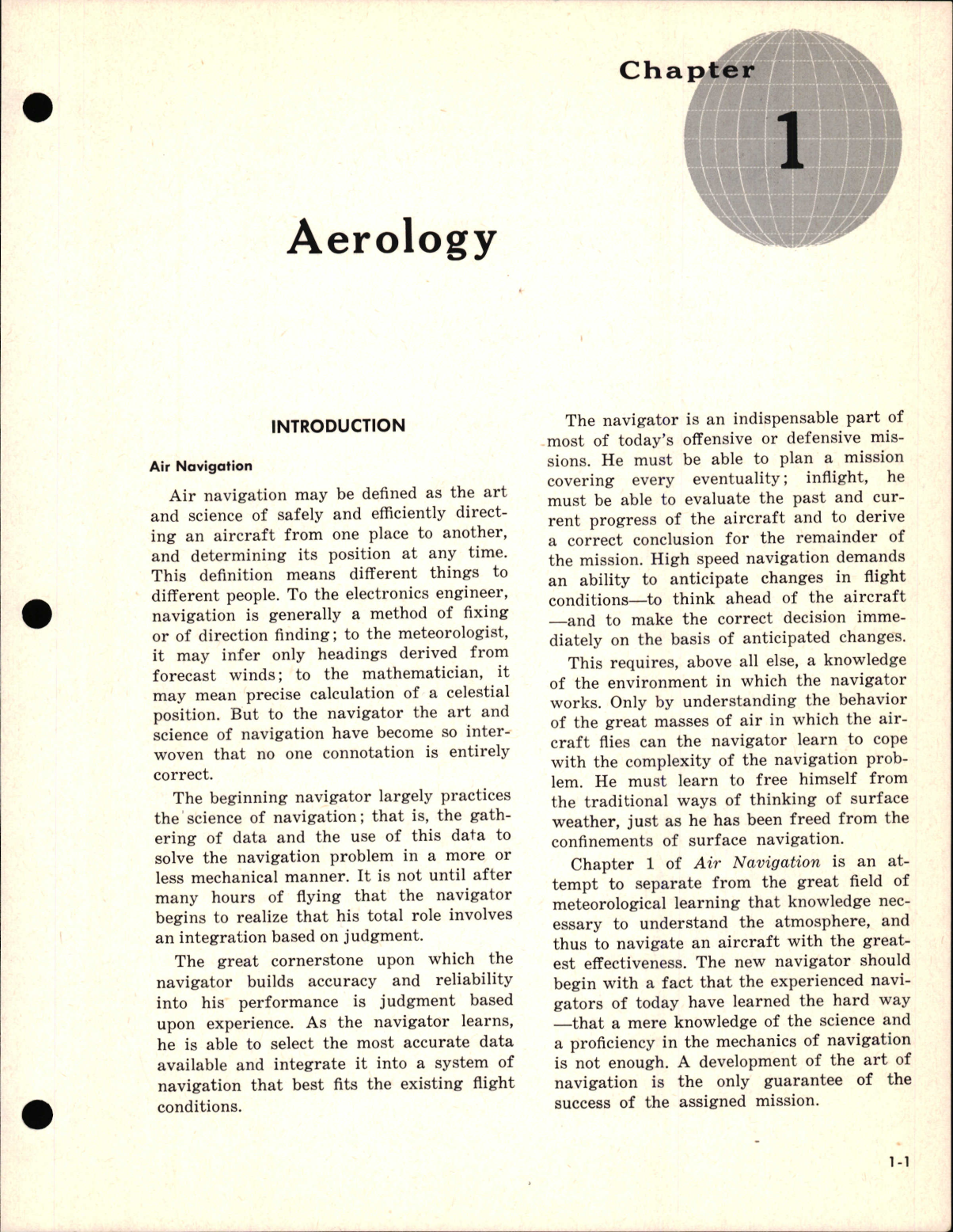 Sample page 5 from AirCorps Library document: Air Navigation