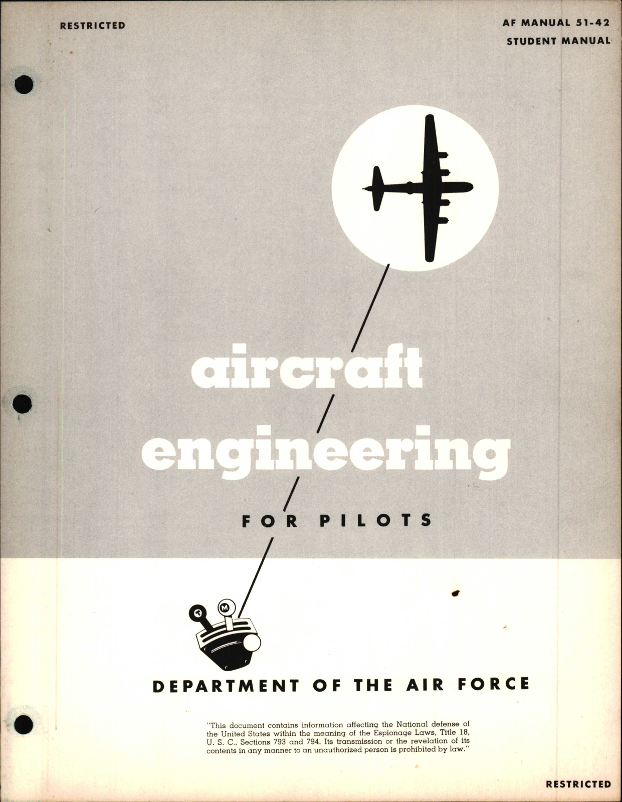 Sample page 1 from AirCorps Library document: Aircraft Engineering for Pilots