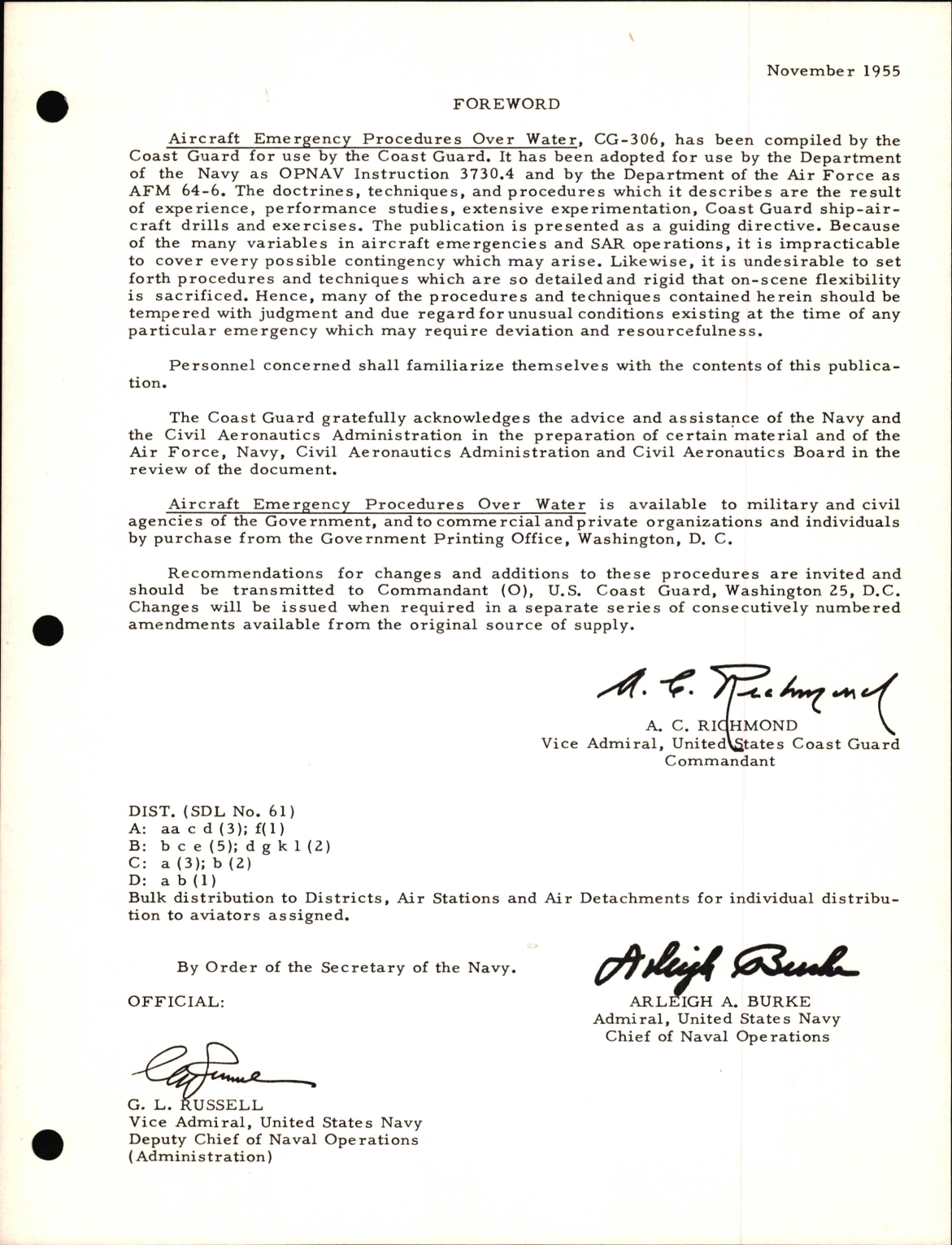 Sample page 5 from AirCorps Library document: Aircraft Emergency Procedures Over Water