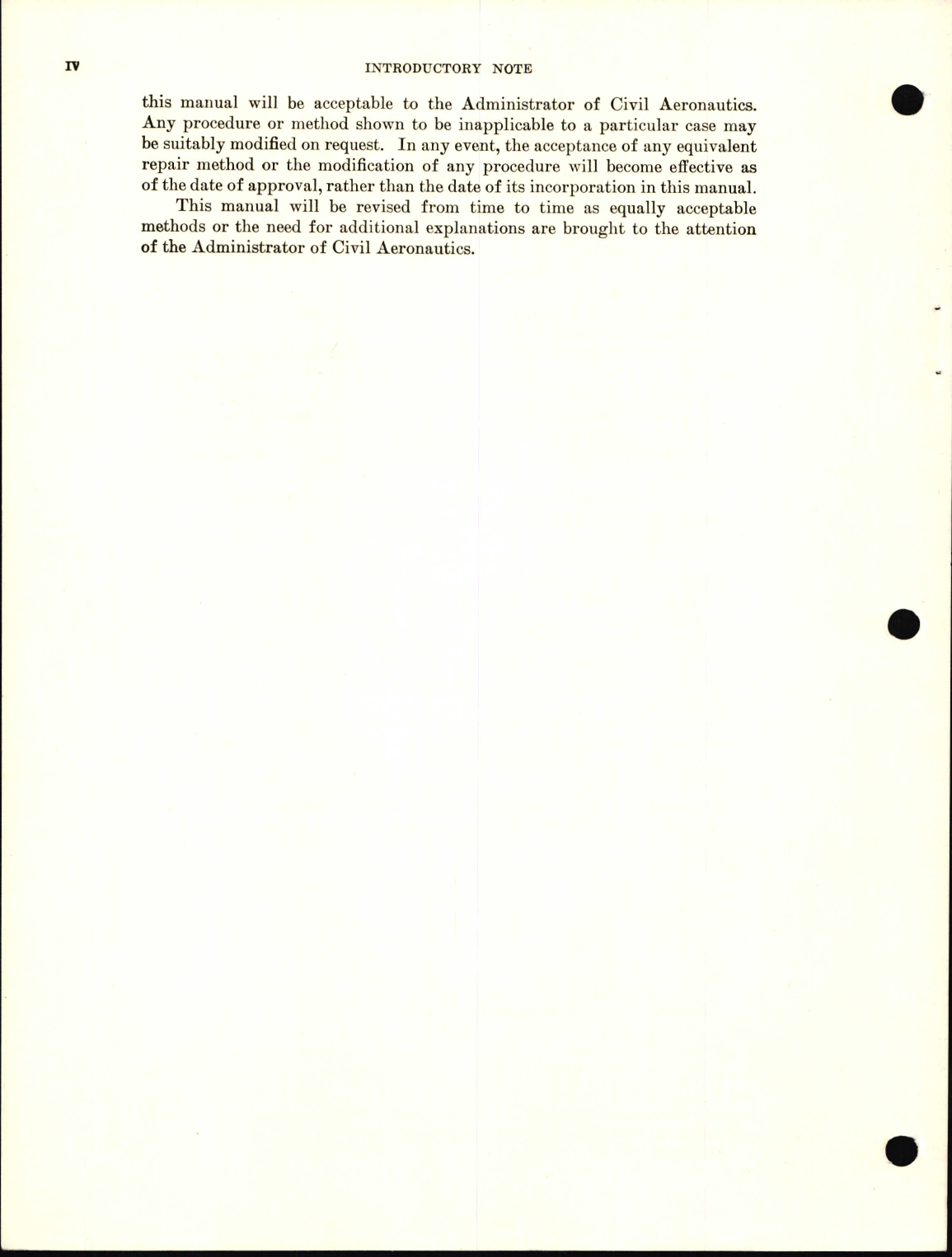 Sample page 6 from AirCorps Library document: Maintenance, Repair, & Alteration of Airframes, Powerplants, Propellers, & Appliances