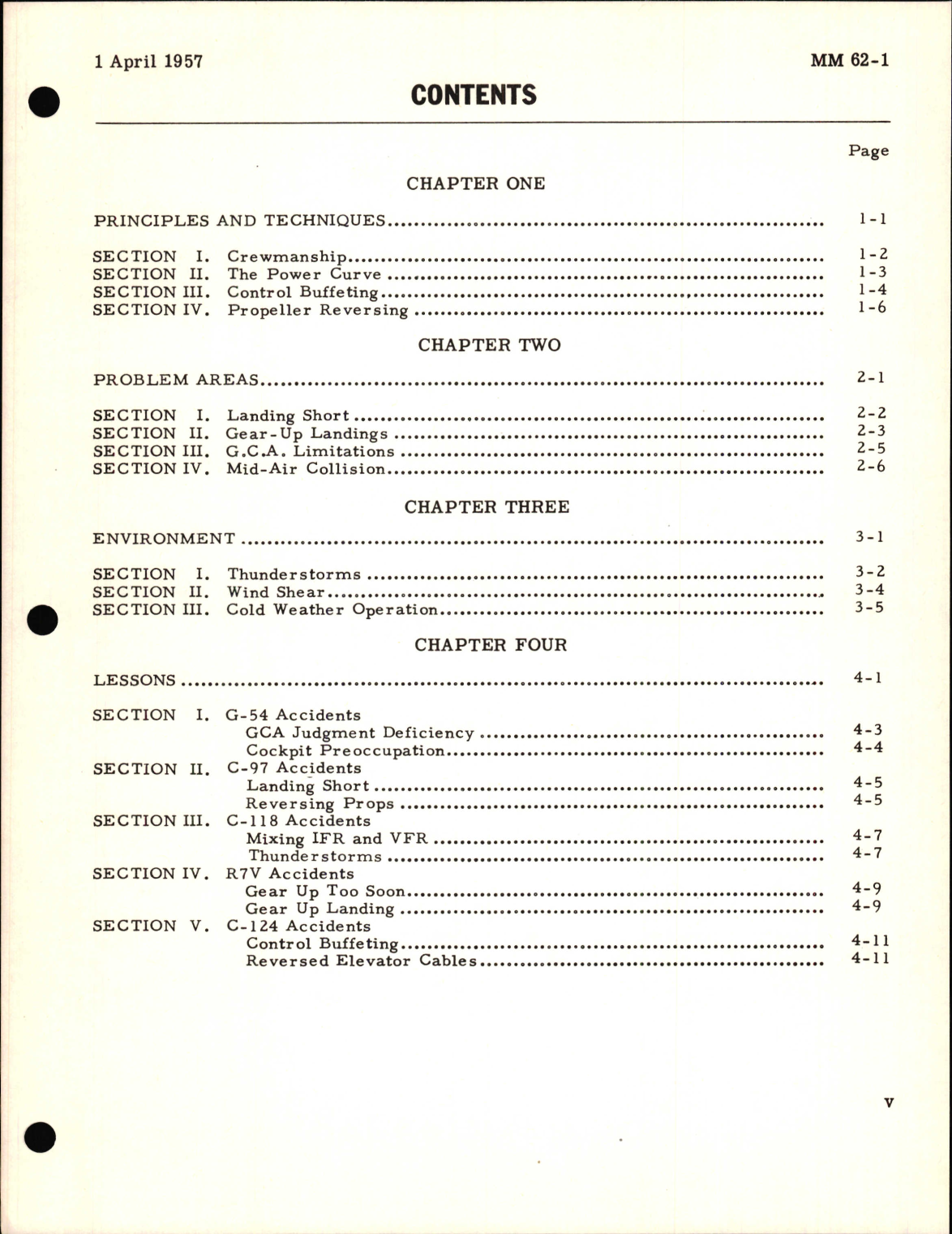 Sample page 5 from AirCorps Library document: Aircraft Accident Prevention, Flying Safety