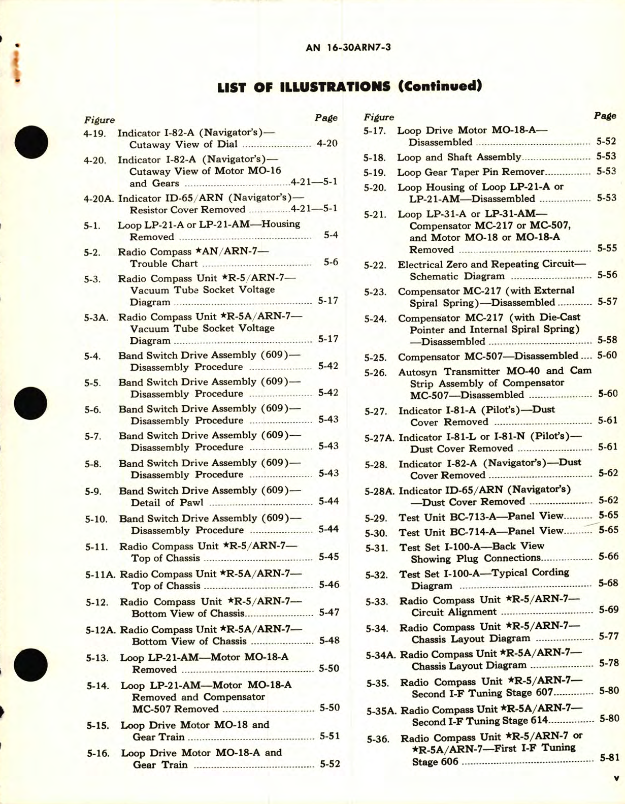 Sample page 7 from AirCorps Library document: Maintenance Instructions for Radio Compass AN RN-7