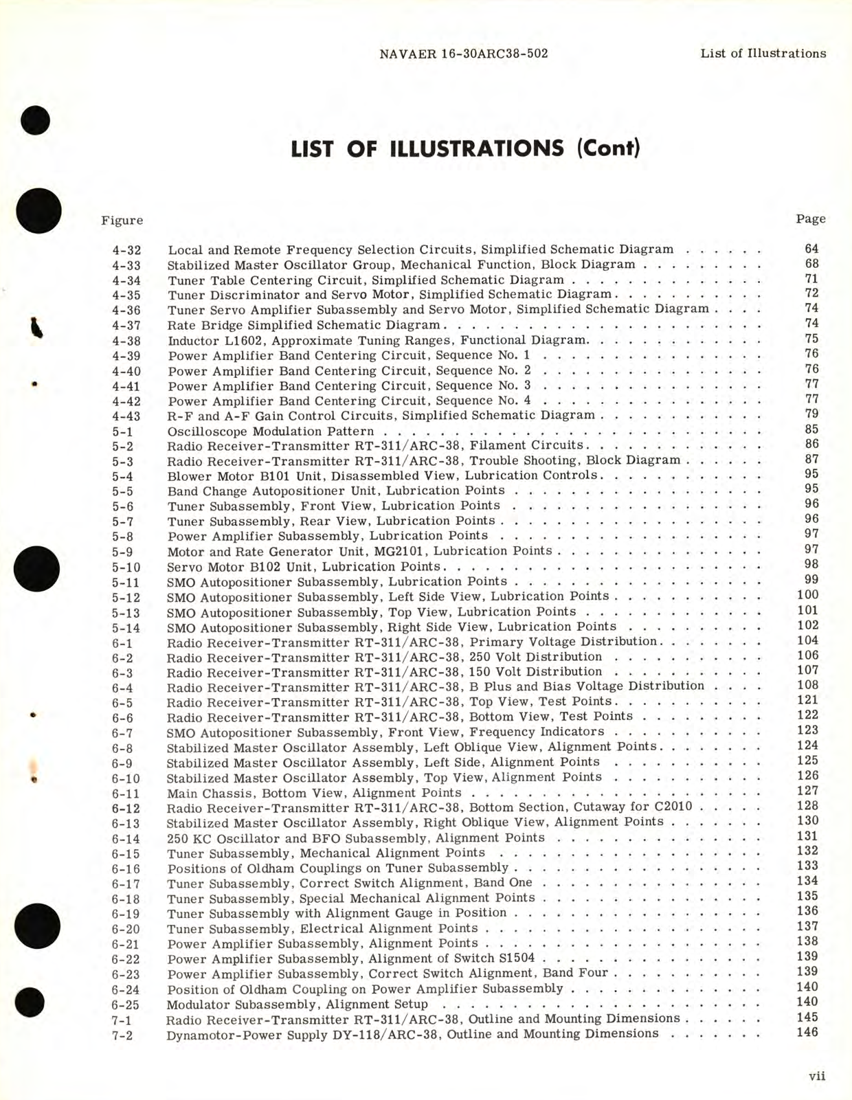 Sample page 9 from AirCorps Library document: Service Instructions for Radio Set AN/ARC-38