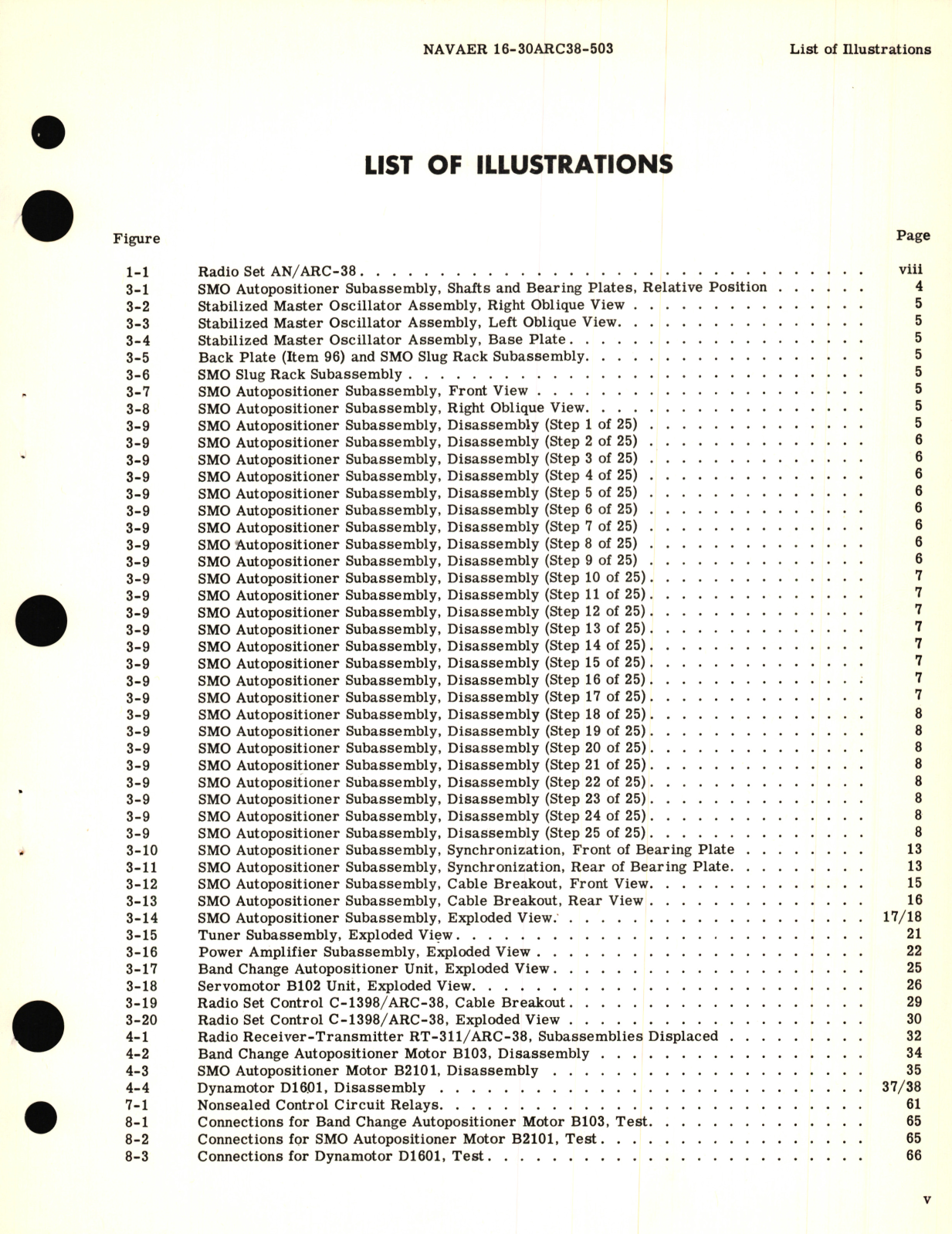 Sample page 7 from AirCorps Library document: Overhaul Instructions for Radio Set AN ARC-38