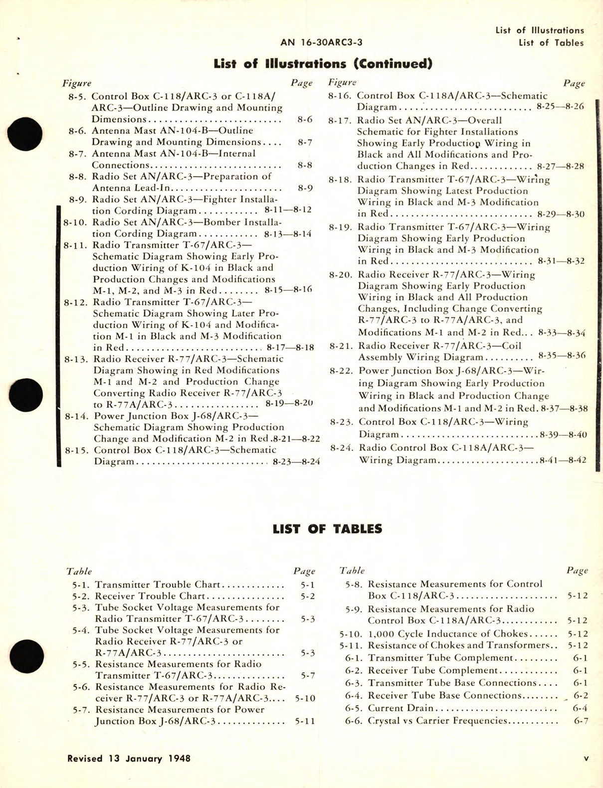 Sample page 7 from AirCorps Library document: Maintenance Instructions for Radio Set AN/ARC-3