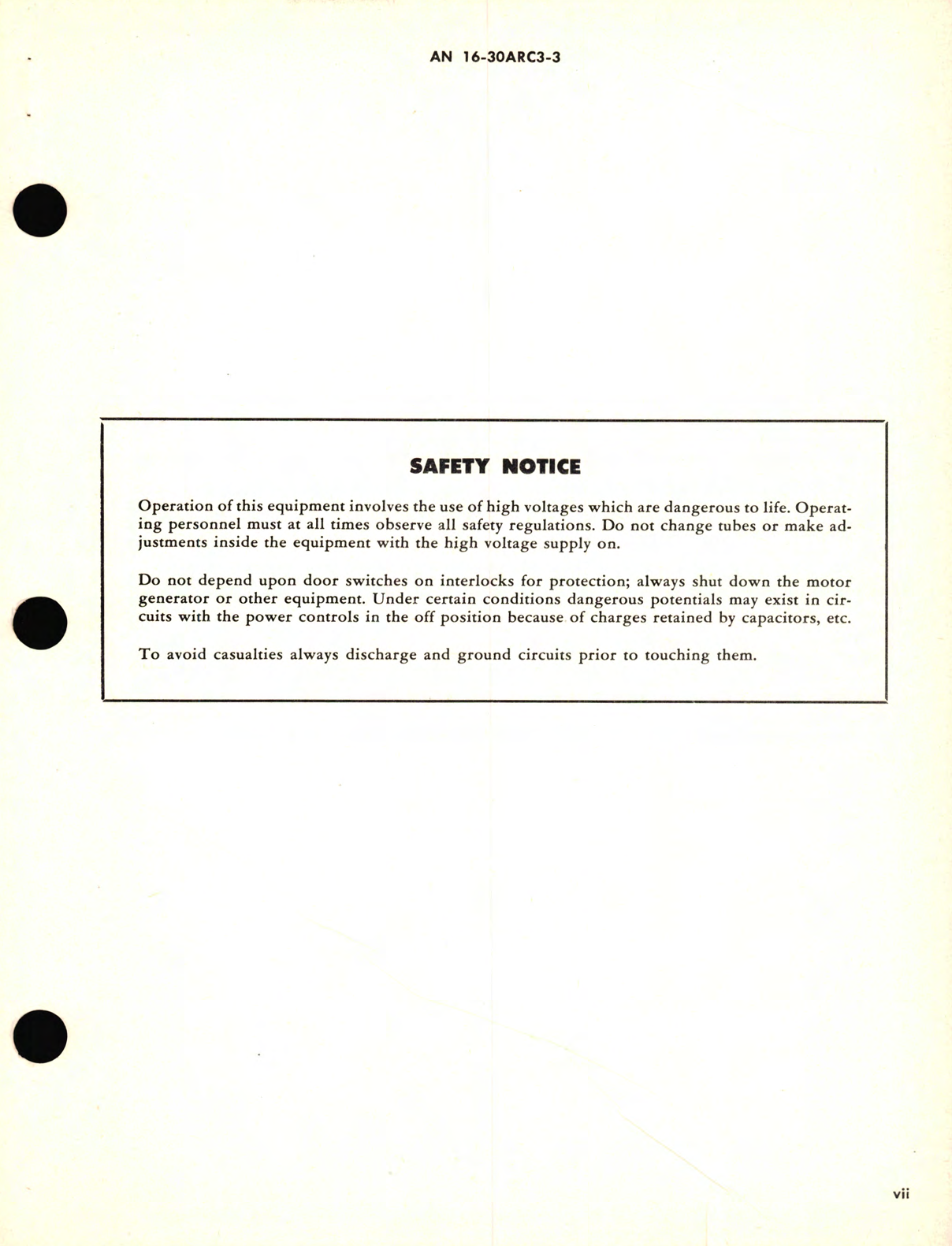 Sample page 9 from AirCorps Library document: Maintenance Instructions for Radio Set AN/ARC-3