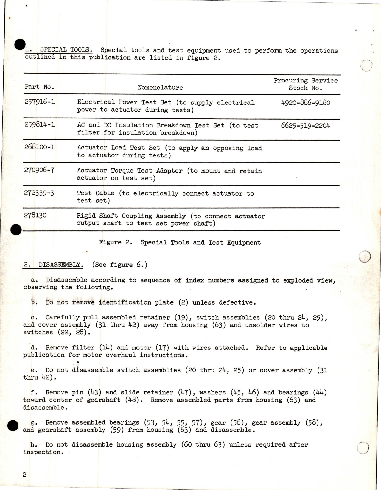 Sample page 5 from AirCorps Library document: Overhaul Instructions with Parts for Electromechanical Rotary Actuator - Part 541214-1-2 