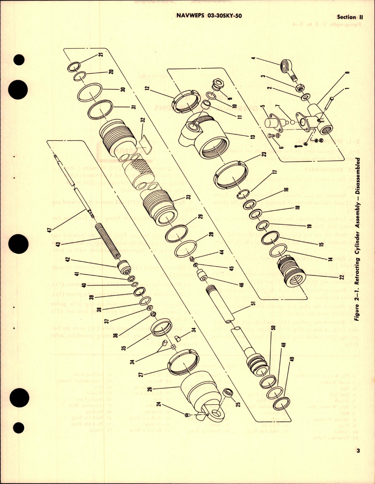 Sample page 7 from AirCorps Library document: Overhaul Instructions for Retracting Cylinder Assembly - Parts S6165-63101-3 and S6165-63101-4 