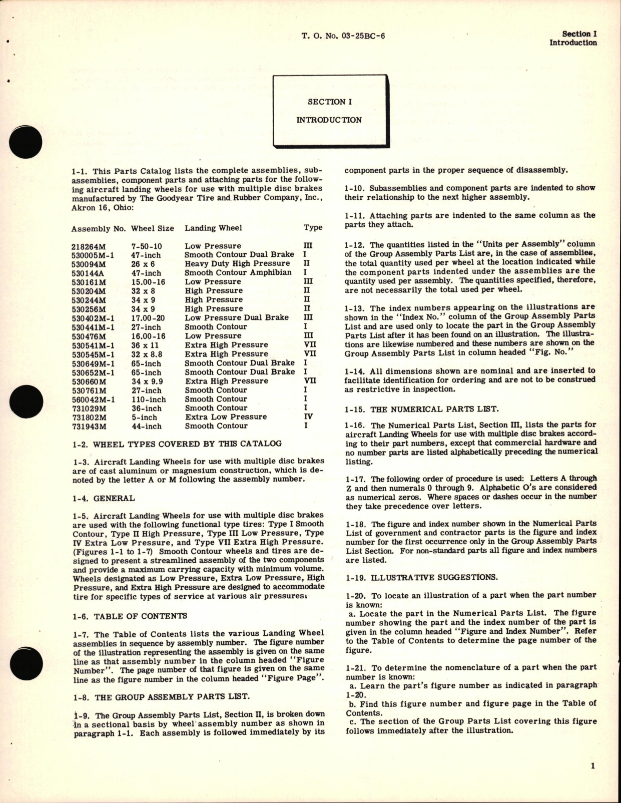Sample page 7 from AirCorps Library document: Parts Catalog for Multiple Disc Brake Type Landing Wheels