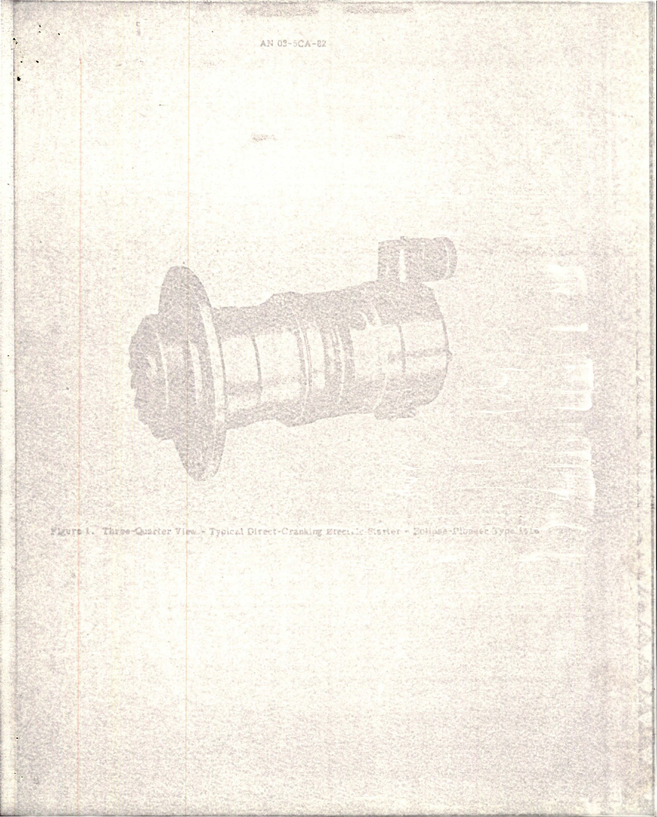 Sample page 7 from AirCorps Library document: Illustrated Parts Breakdown for Direct Cranking Electric Starters - Part 1416 