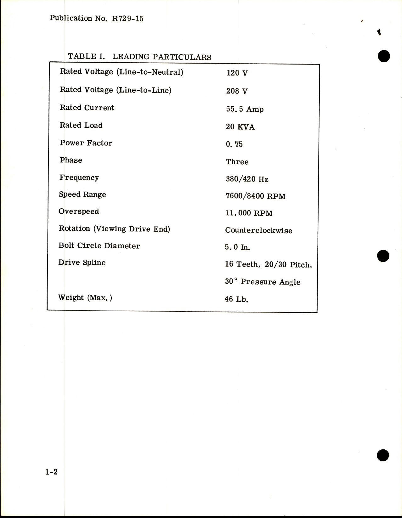 Sample page 8 from AirCorps Library document: Maintenance Instructions with Parts for AC Generator - Type 28B135-29-A, 28B135-76-A