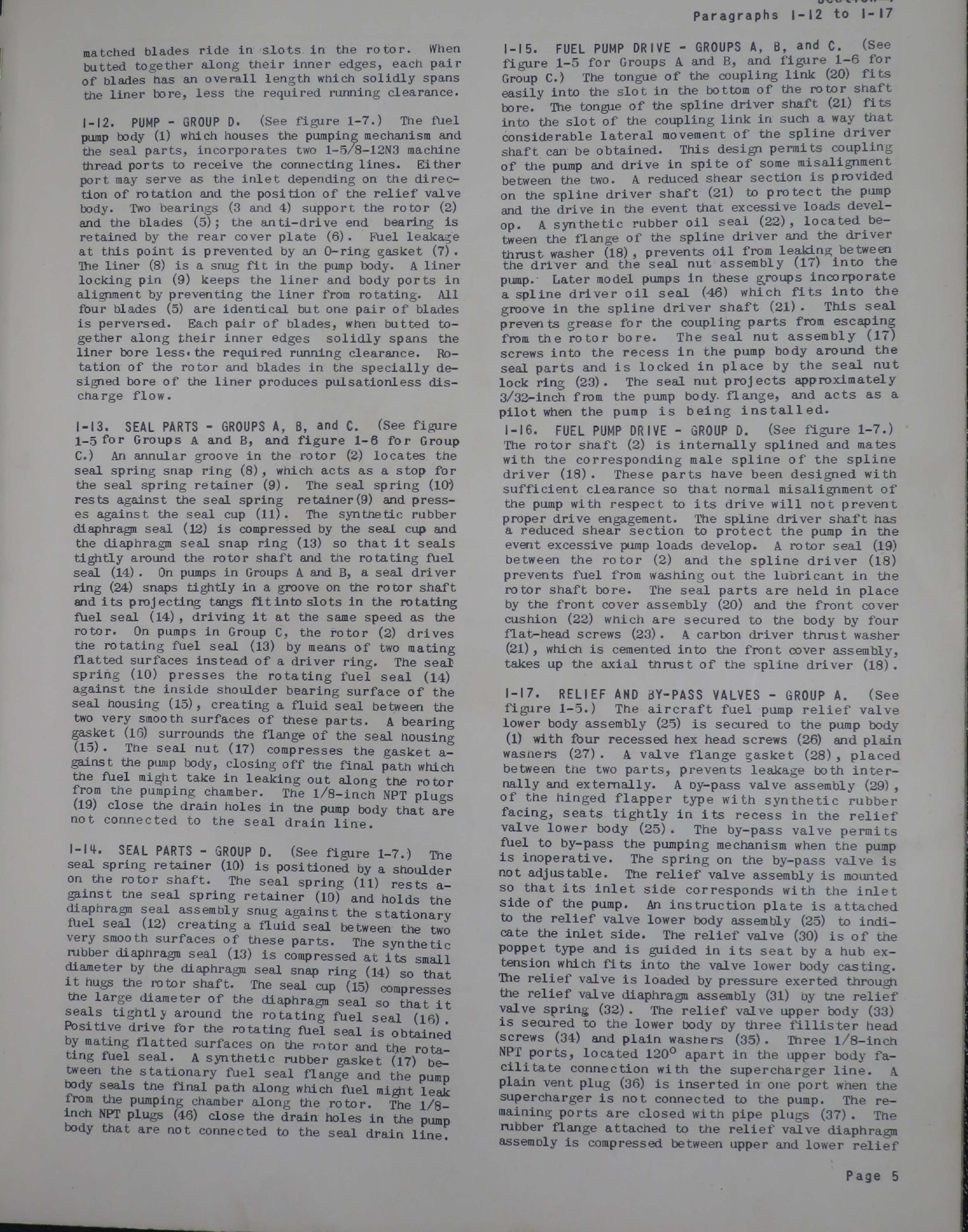 Sample page 9 from AirCorps Library document: Operation, Maintenance and Overhaul for Engine Driven Fuel Pumps 