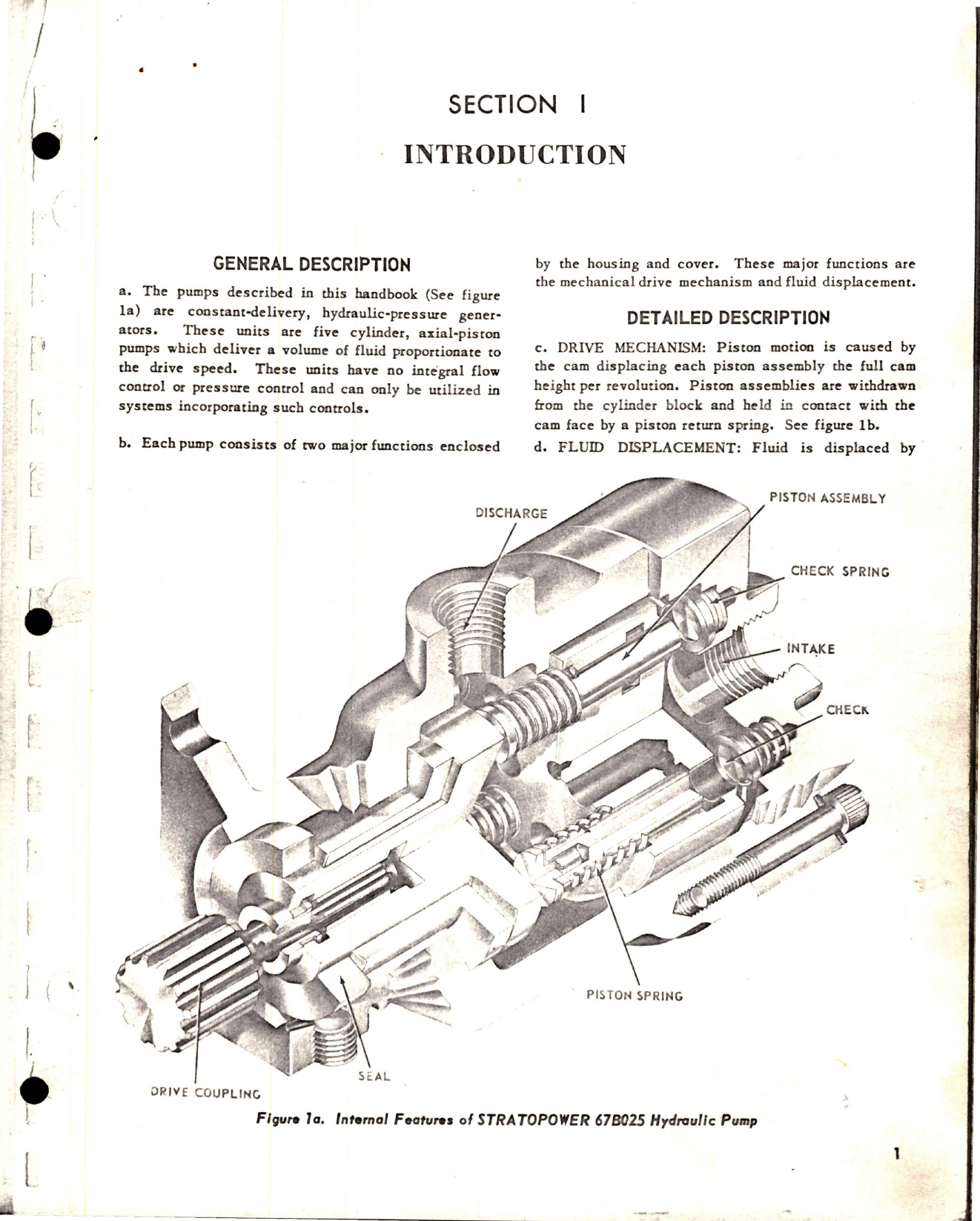 Sample page 7 from AirCorps Library document: Overhaul and Maintenance for Stratopower Aircraft Hydraulics - 67 Constant Series 
