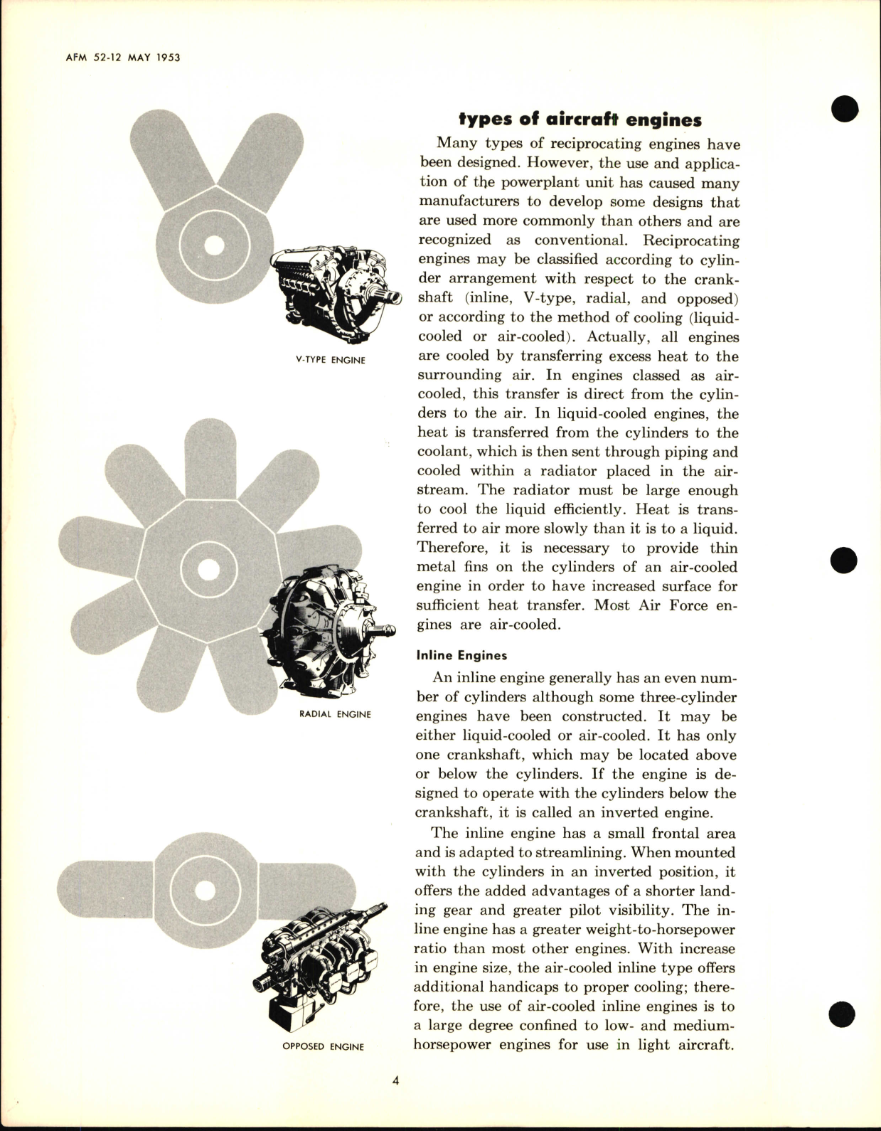 Sample page 8 from AirCorps Library document: Powerplant Maintenance for Reciprocating Engines