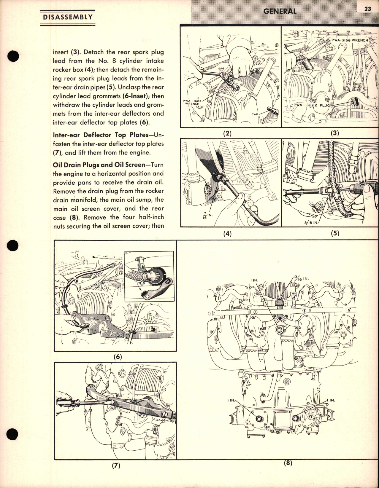 Sample page 7 from AirCorps Library document: Overhaul Manual for Twin Wasp 2SD13-G, D3, and D5 Engines