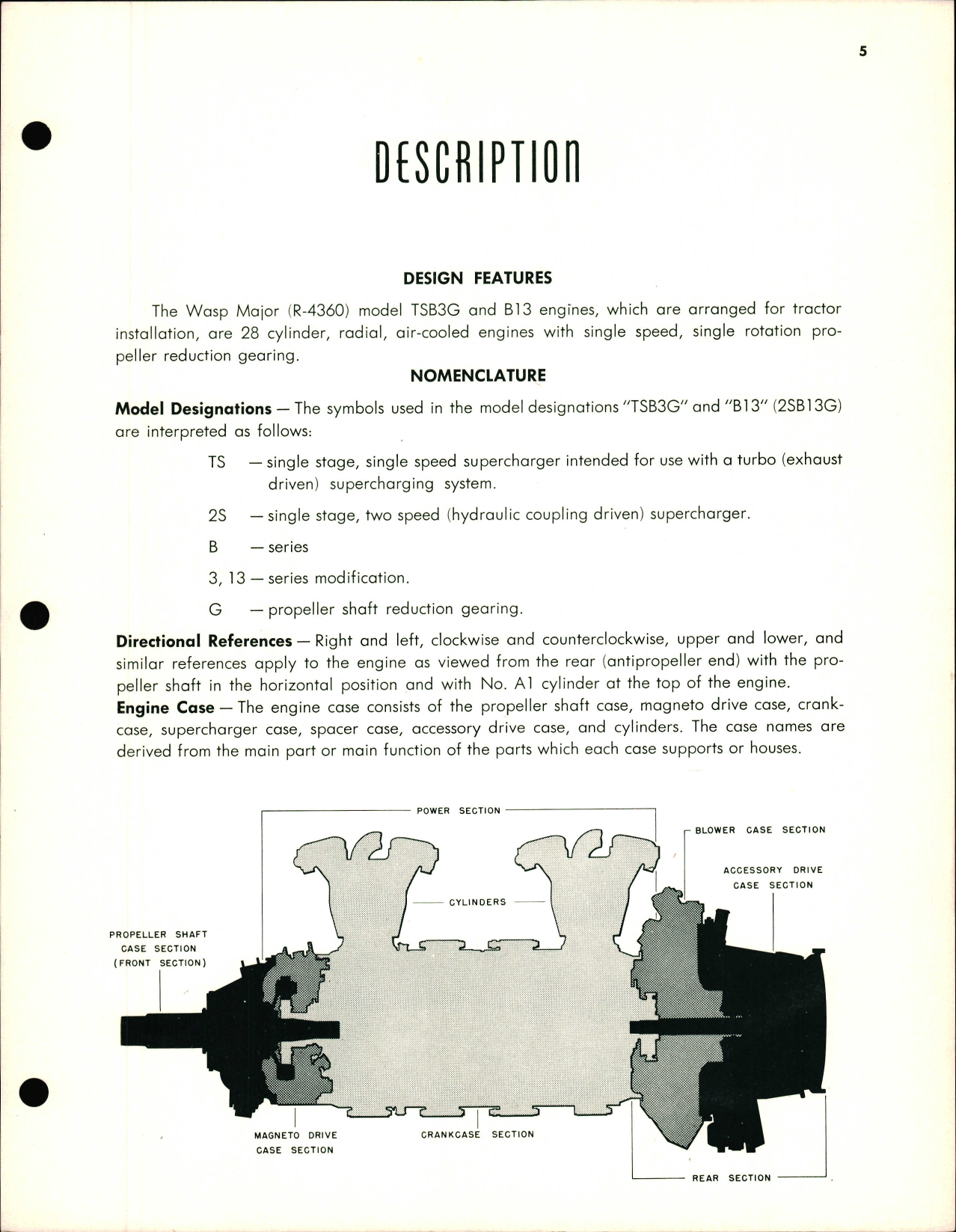 Sample page 5 from AirCorps Library document: Overhaul Manual for Wasp Major TSB3G and B13 Engines