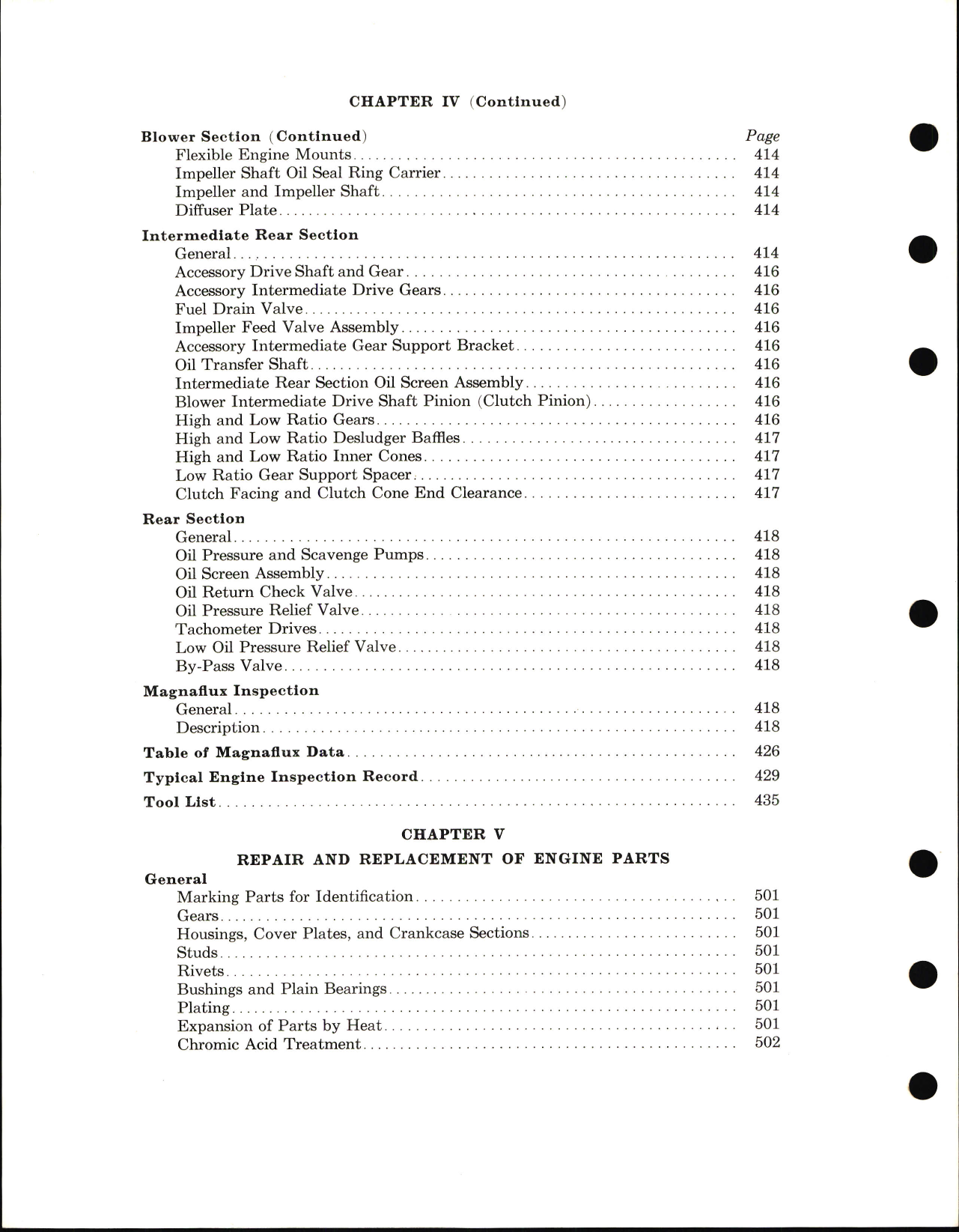 Sample page 8 from AirCorps Library document: Overhaul Manual for Double Wasp A and B Series Engines