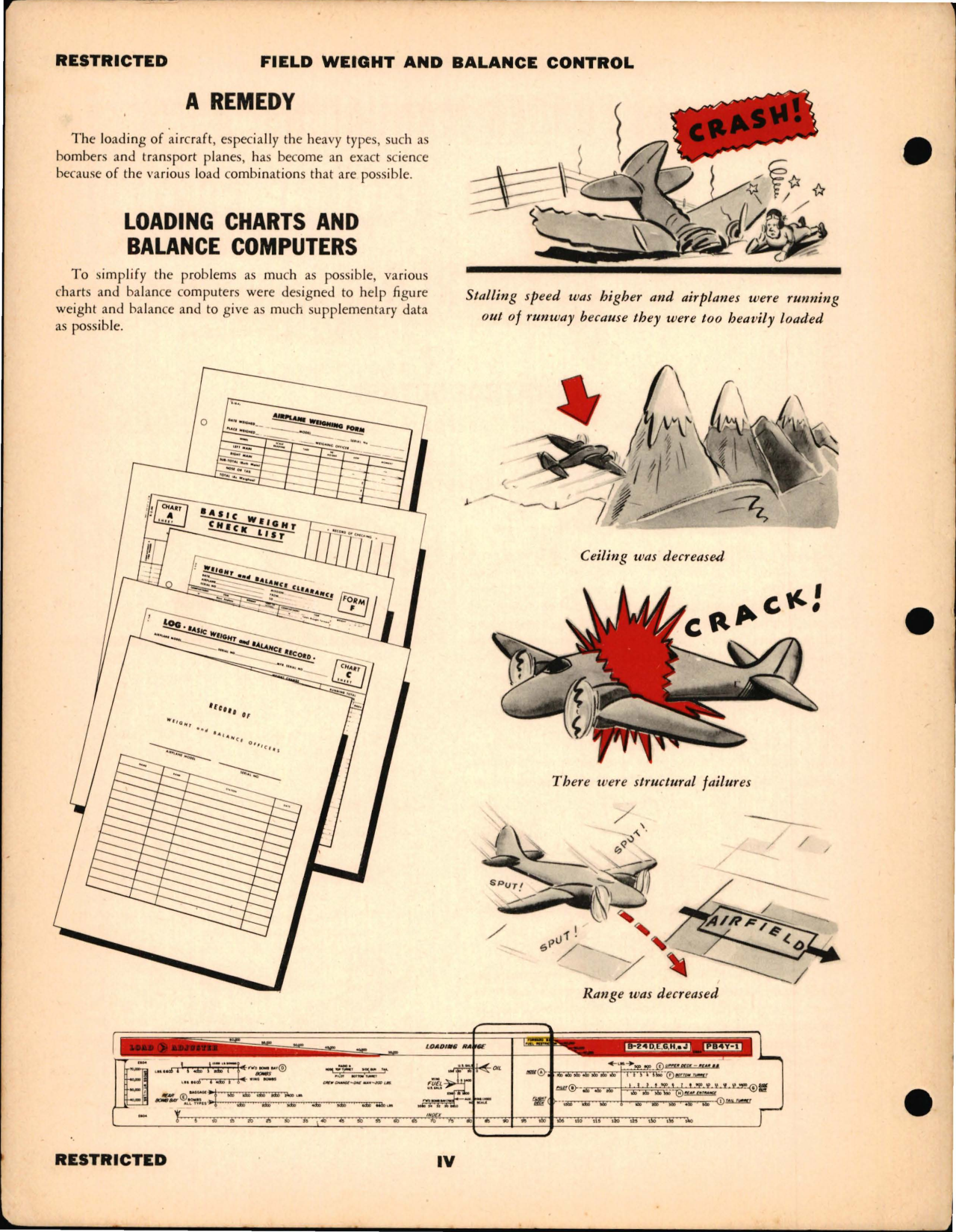 Sample page 5 from AirCorps Library document: Field Weight and Balance Control