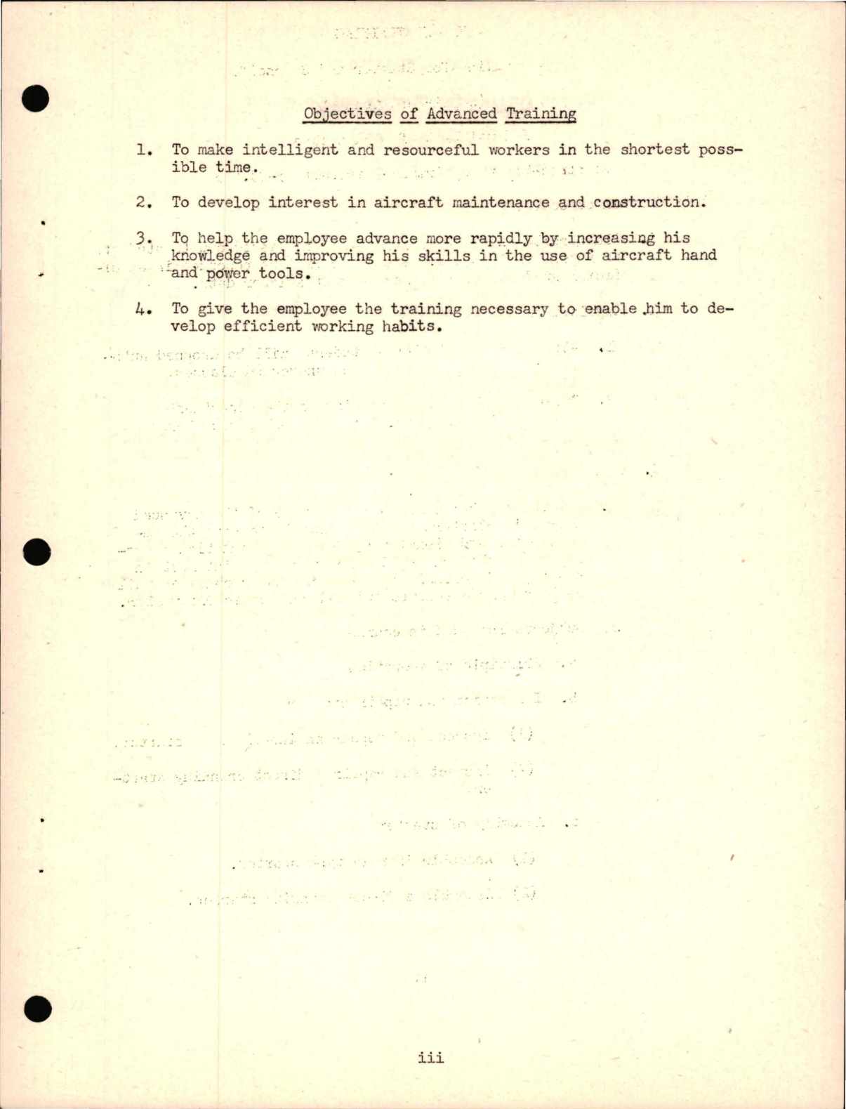 Sample page 5 from AirCorps Library document: Starters and Solenoids Course Outline - Engineering Section 