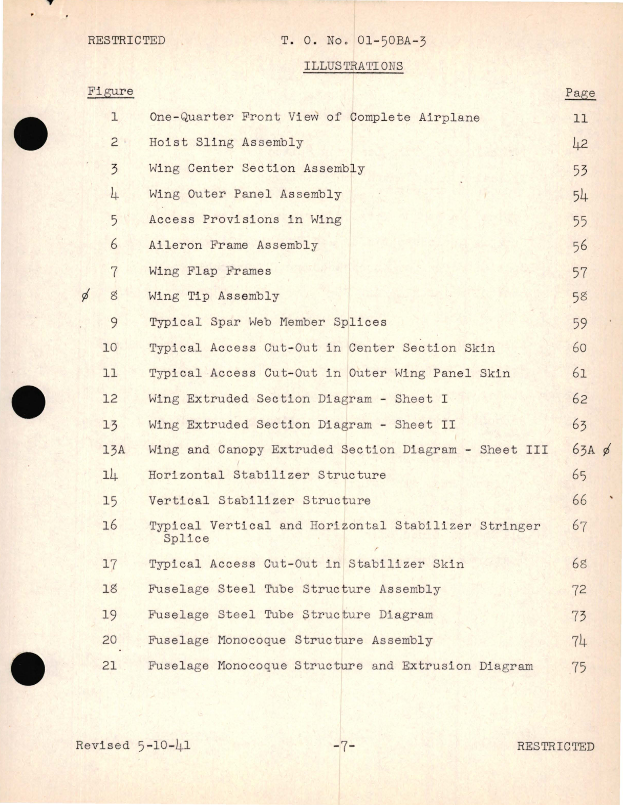 Sample page 9 from AirCorps Library document: Preliminary, Overhaul Instructions for the Model BT-13 Basic Training Airplane