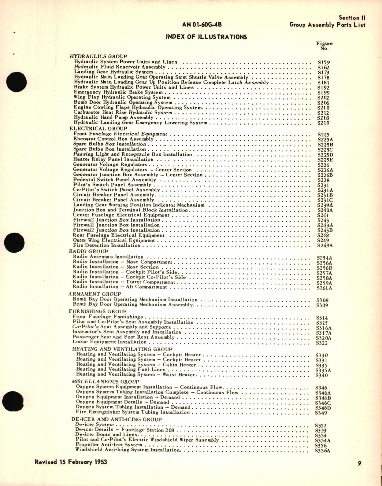 Sample page 7 from AirCorps Library document: Supplemental Parts Catalog for USAF Model TB-25L Aircraft