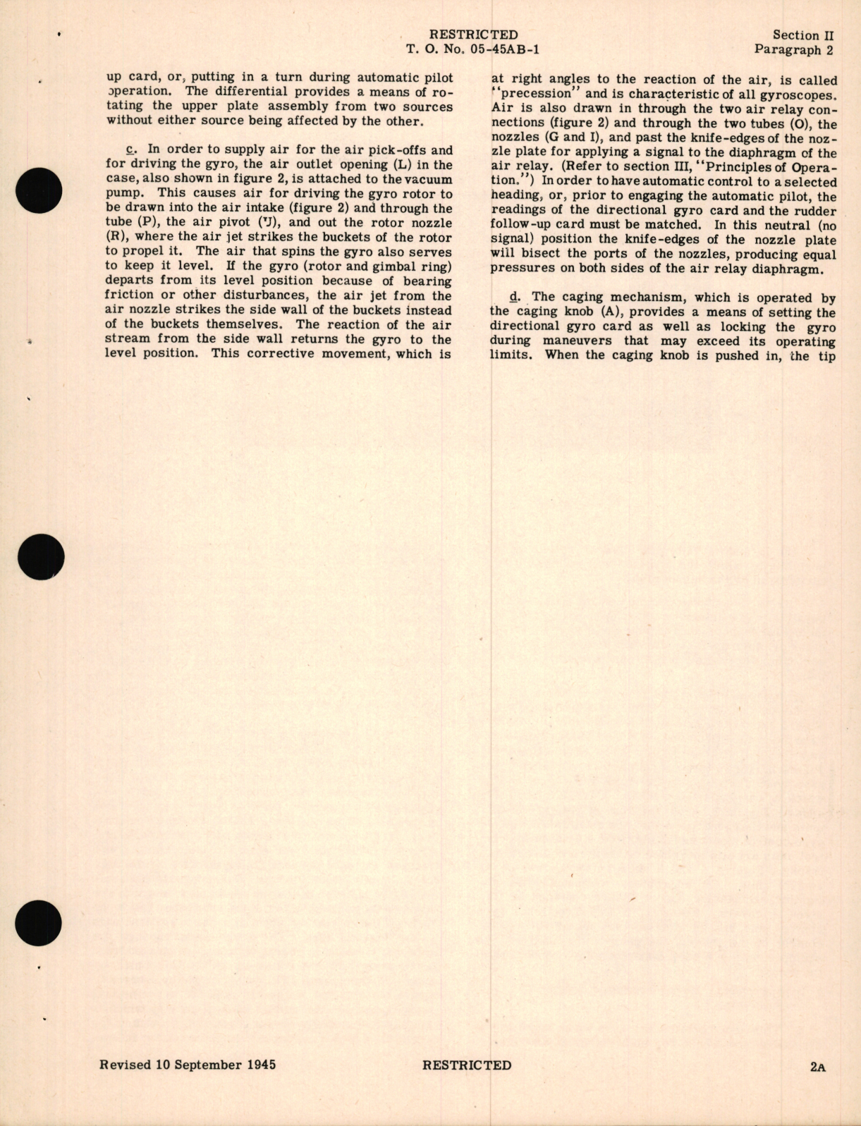 Sample page 7 from AirCorps Library document: Operation and Service Instructions for Automatic Pilot Type A-3 