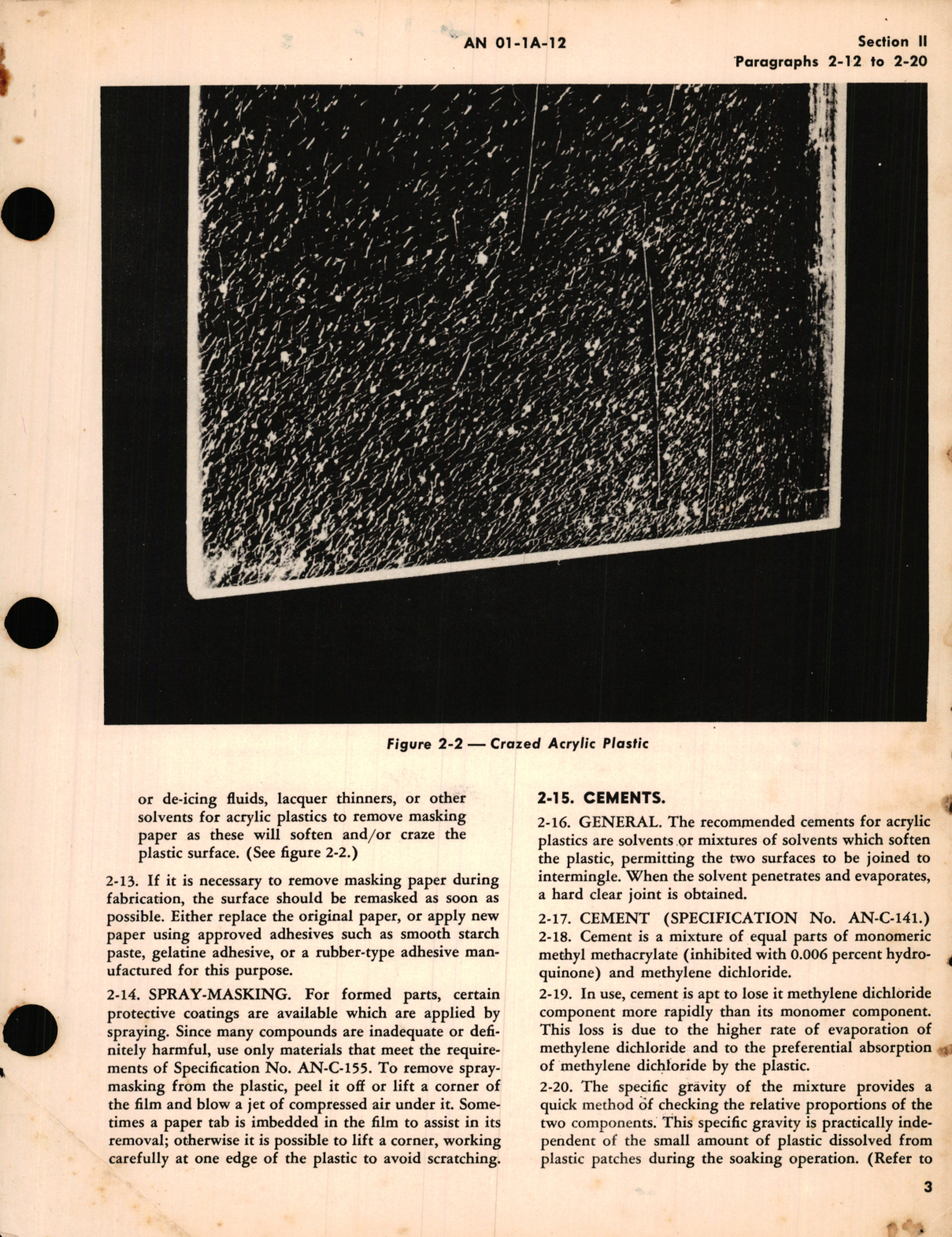 Sample page 5 from AirCorps Library document: Maintenance and Repair of Transparent Plastics