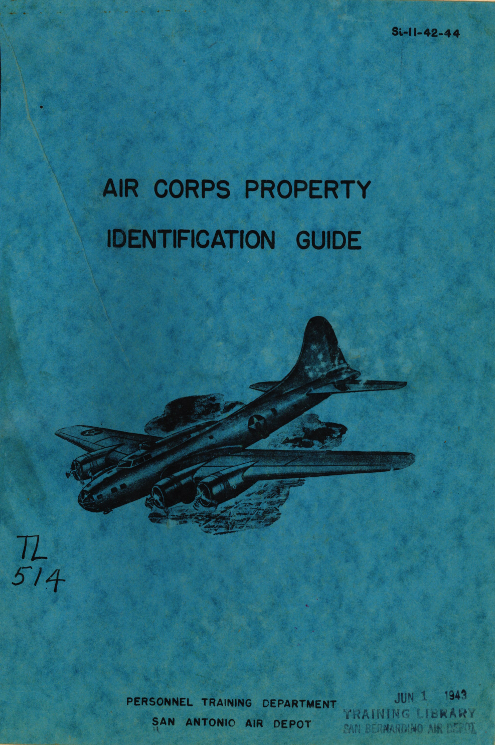 Sample page 1 from AirCorps Library document: Air Corps Property Identification Guide