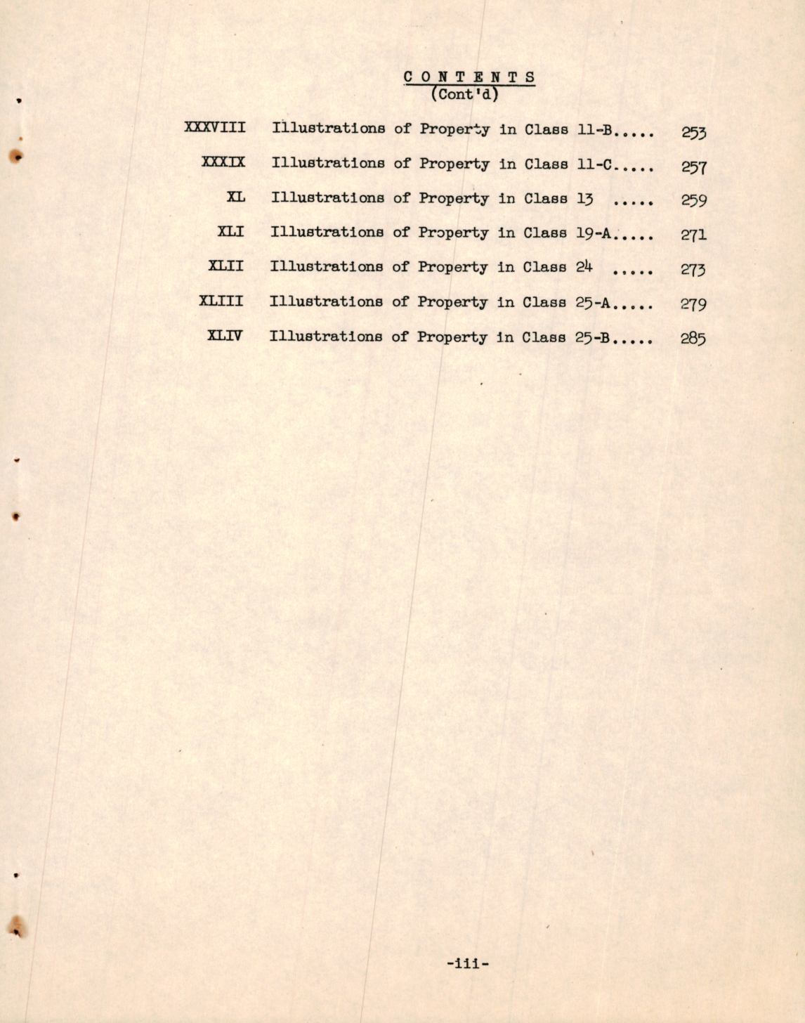 Sample page 9 from AirCorps Library document: Air Corps Property Identification Guide