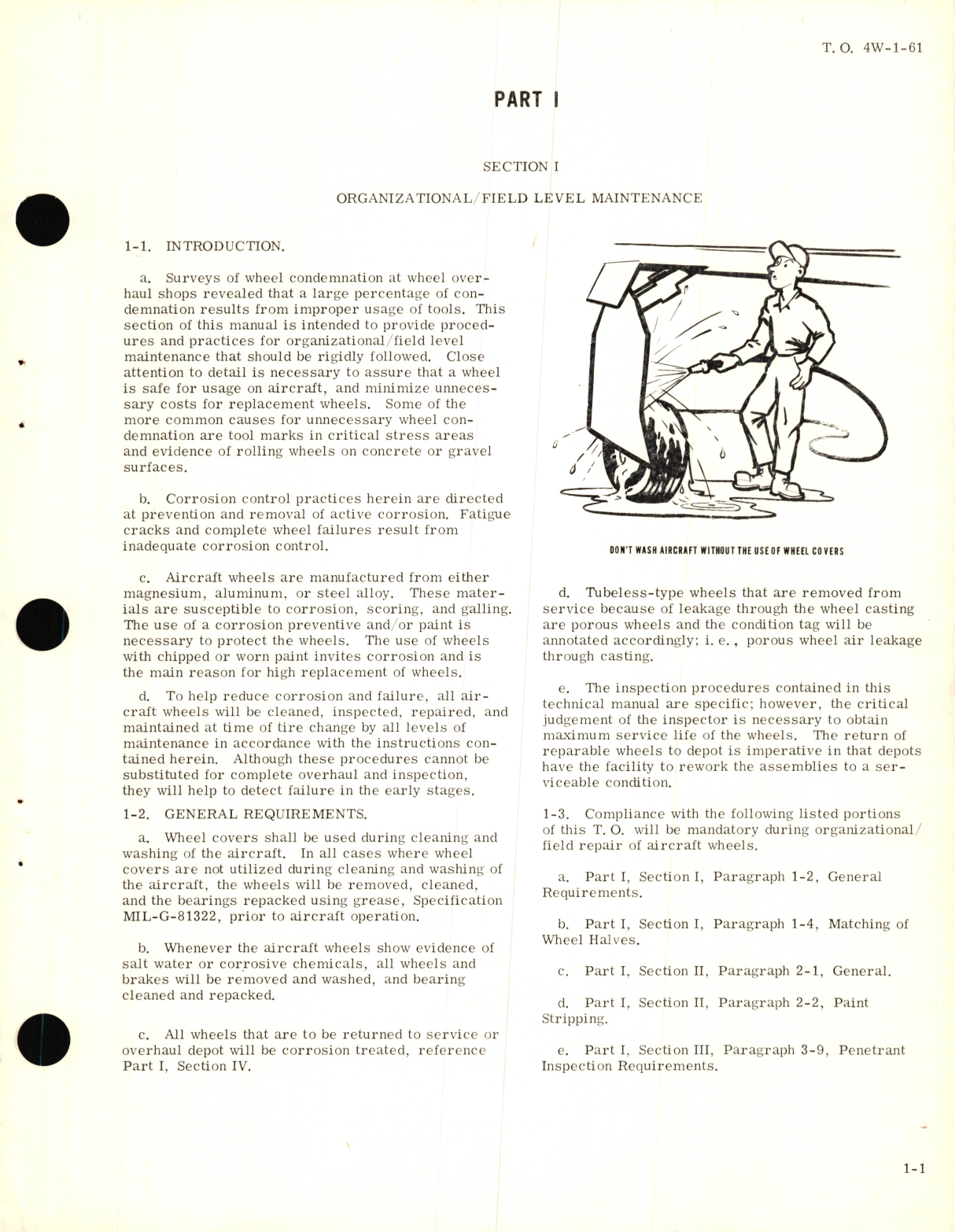 Sample page 7 from AirCorps Library document: Maintenance and Overhaul Instructions for All Type Aircraft Wheels