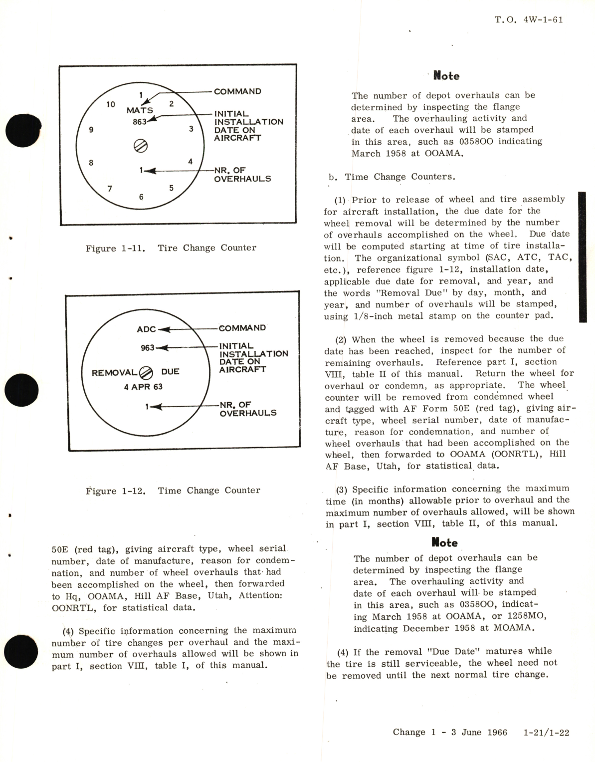 Sample page 7 from AirCorps Library document: Maintenance and Overhaul Instructions for All Type Aircraft Wheels