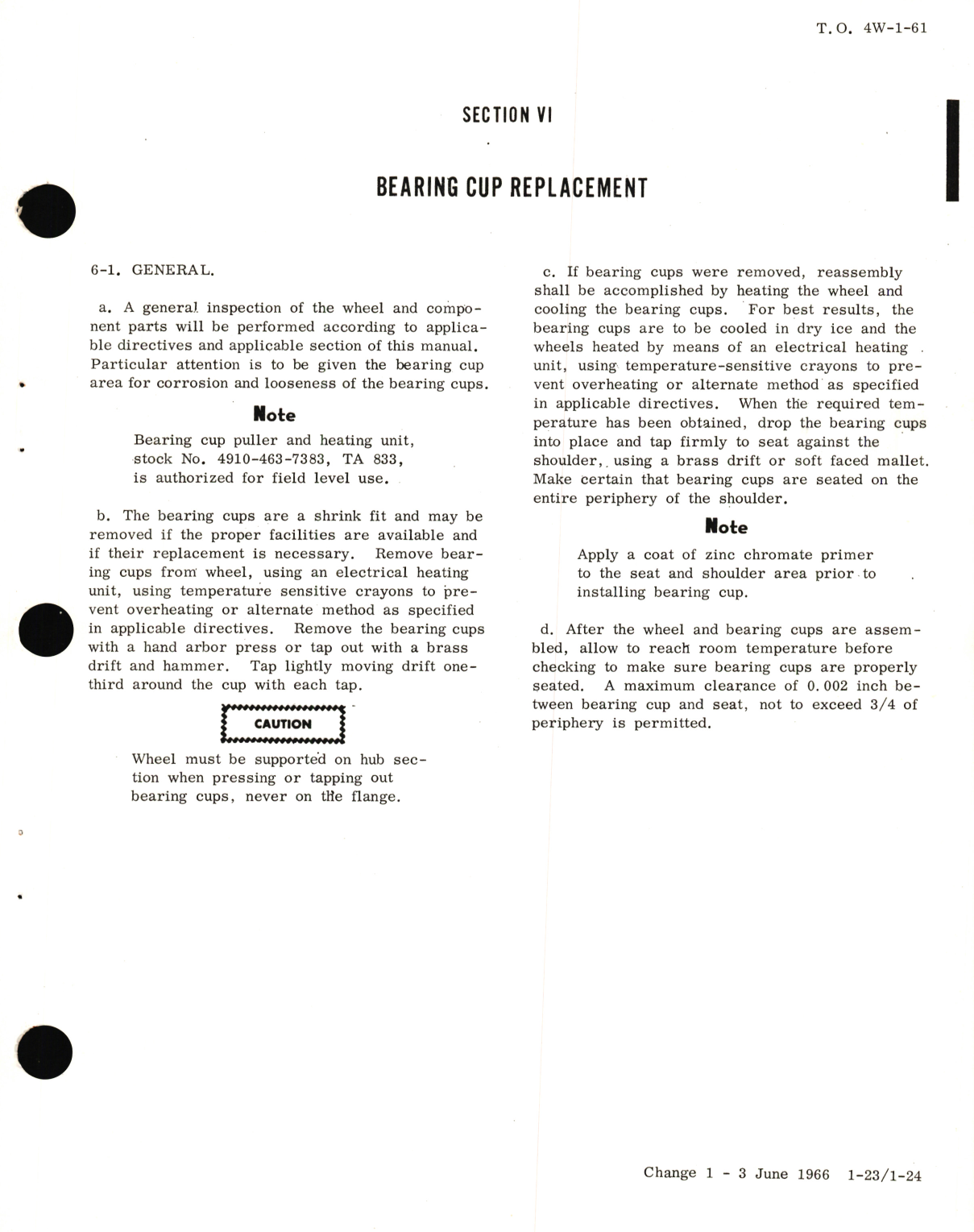 Sample page 9 from AirCorps Library document: Maintenance and Overhaul Instructions for All Type Aircraft Wheels