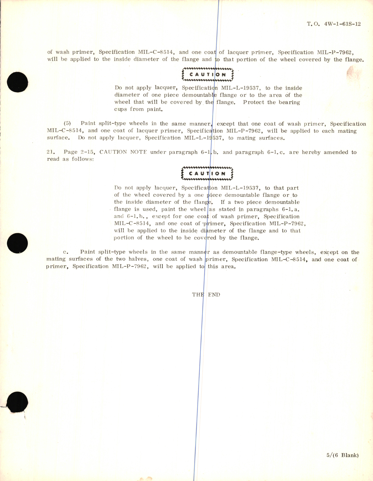 Sample page 5 from AirCorps Library document: Operational Supplement, Maintenance and Overhaul Instructions for All Type Aircraft Wheels